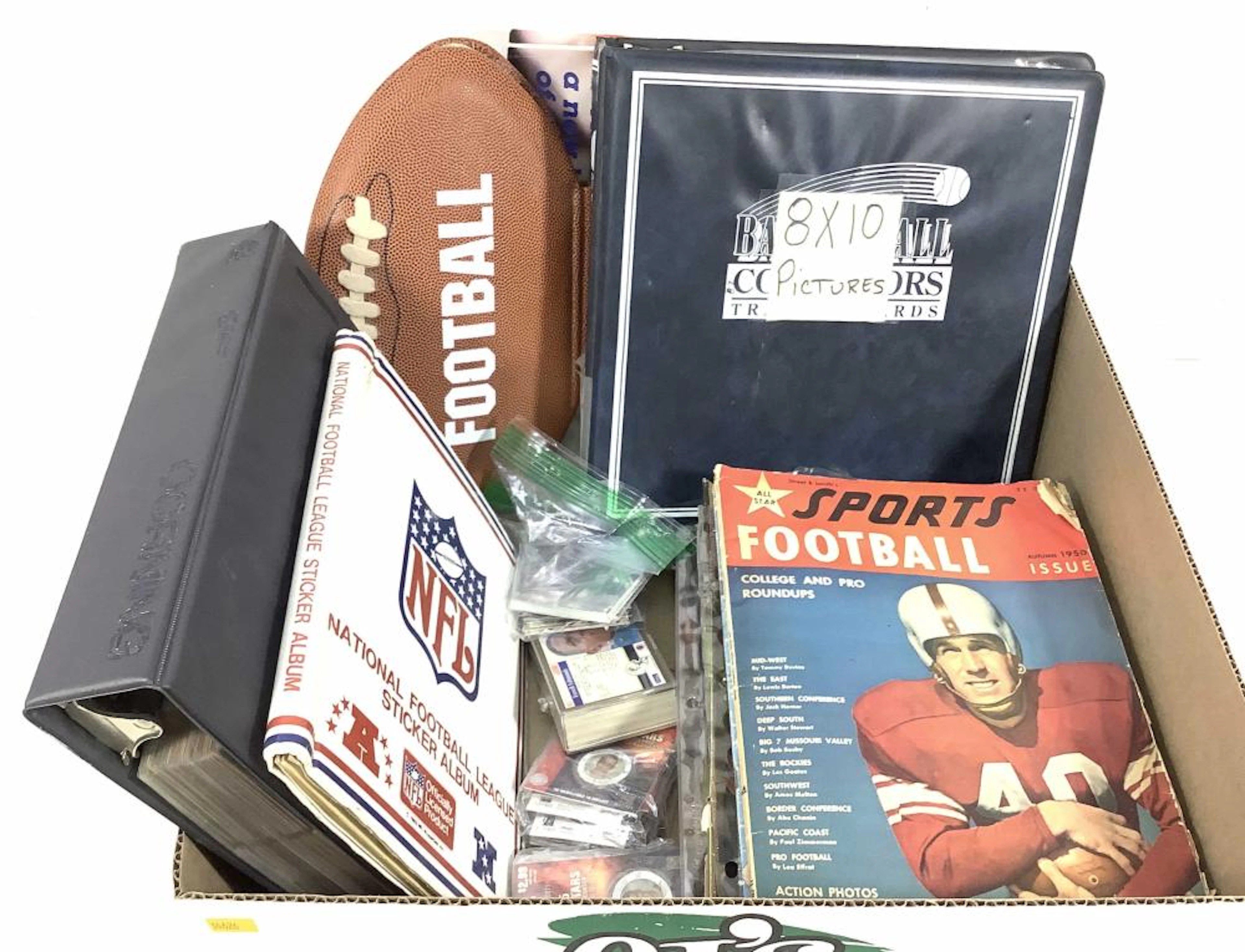 Vintage NFL Football Cards & Memorabilia