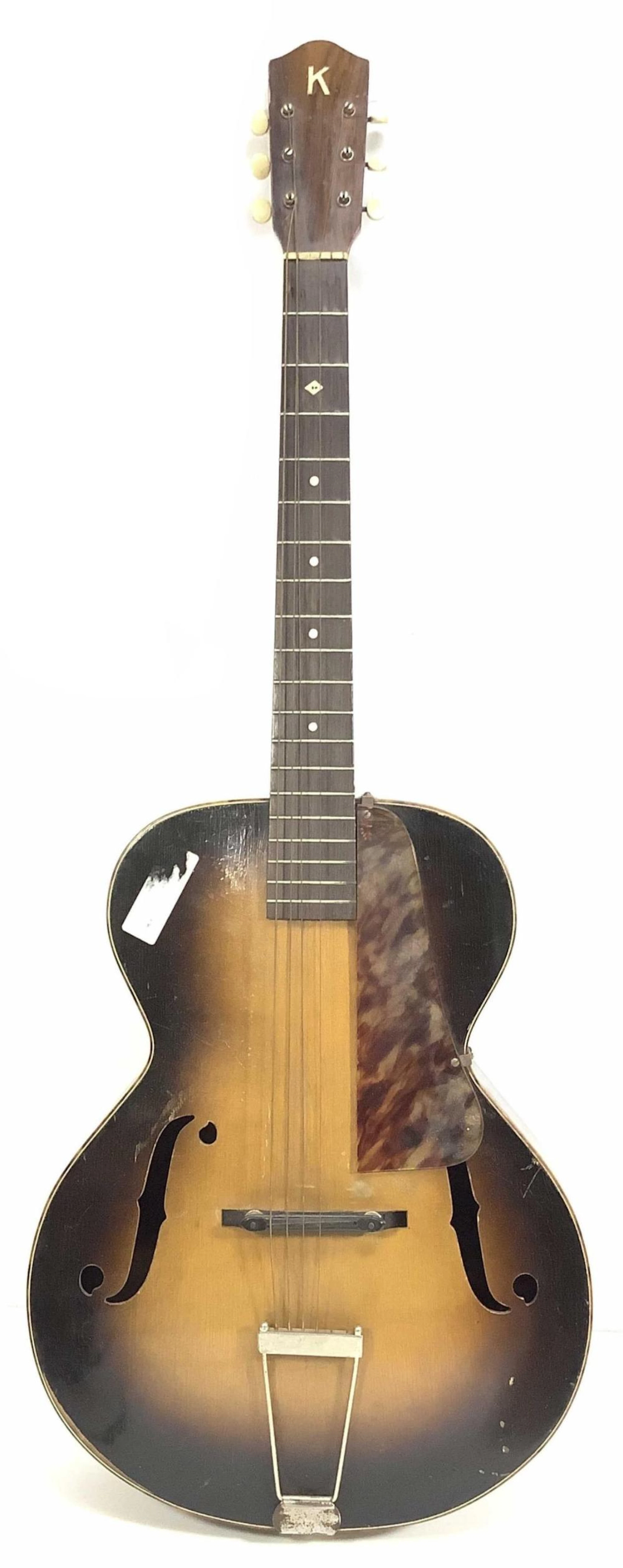 Vintage Kay Acoustic Guitar