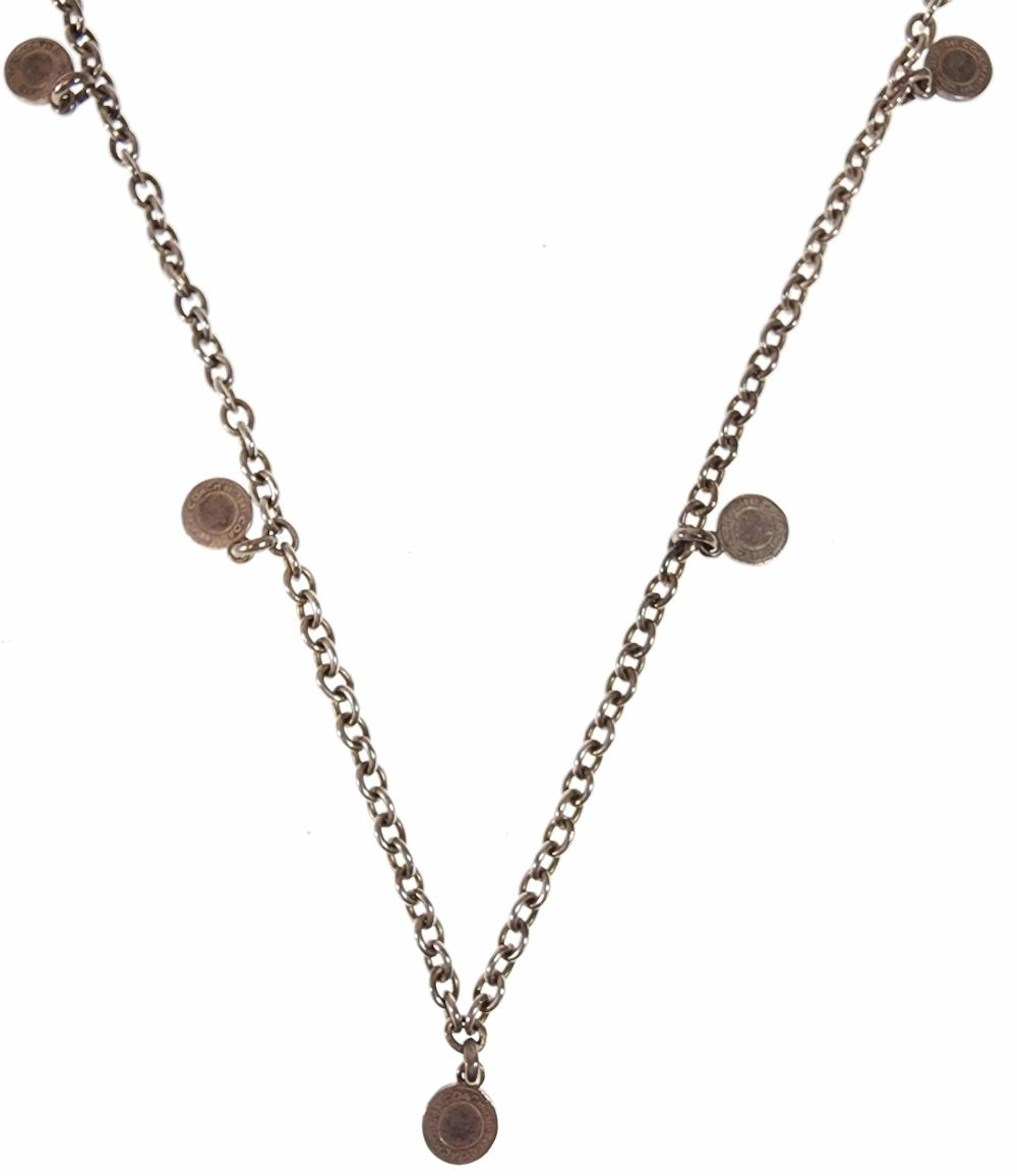 Coach Sterling Silver Necklace