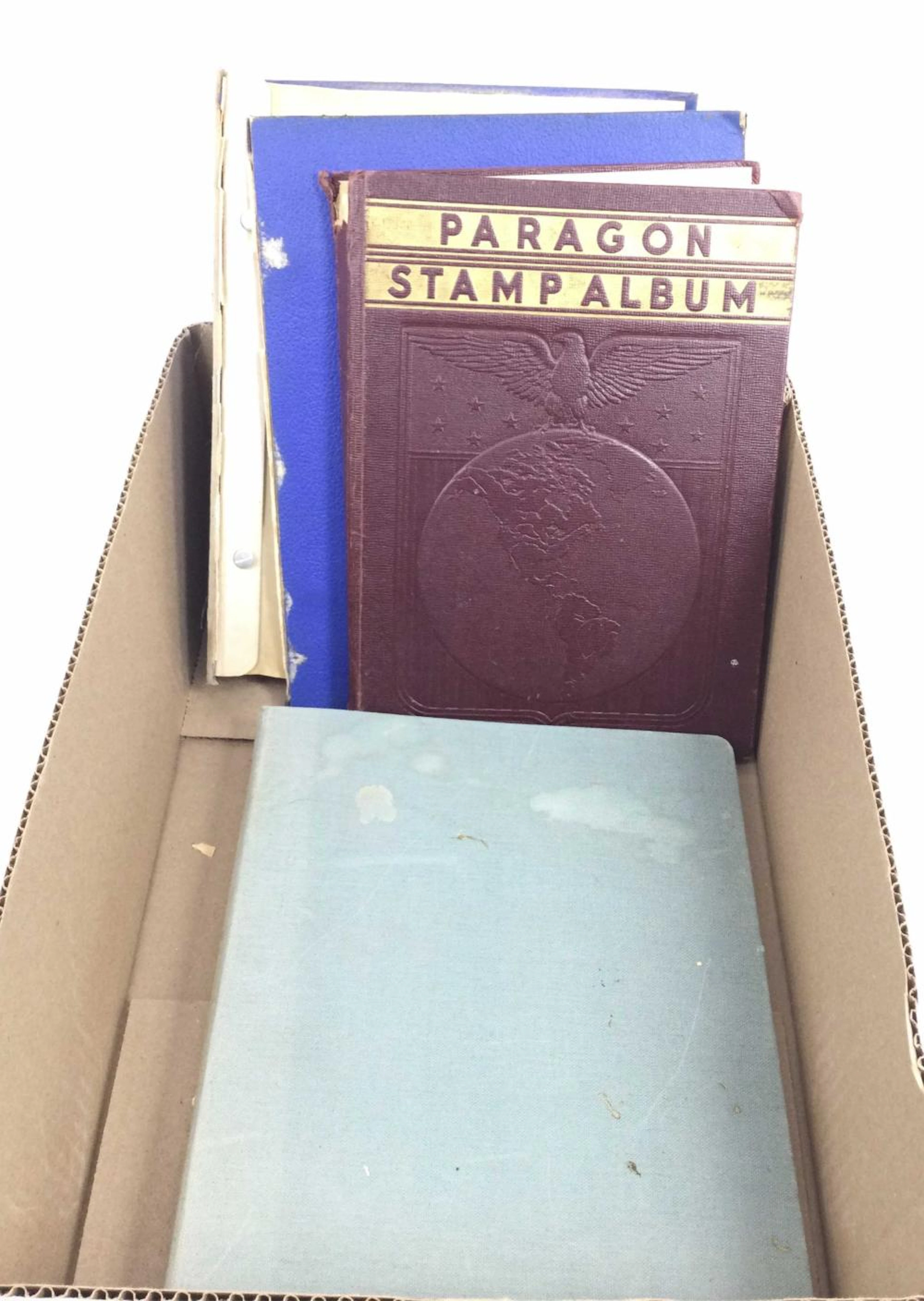 (3) Vintage Postal Stamp Albums