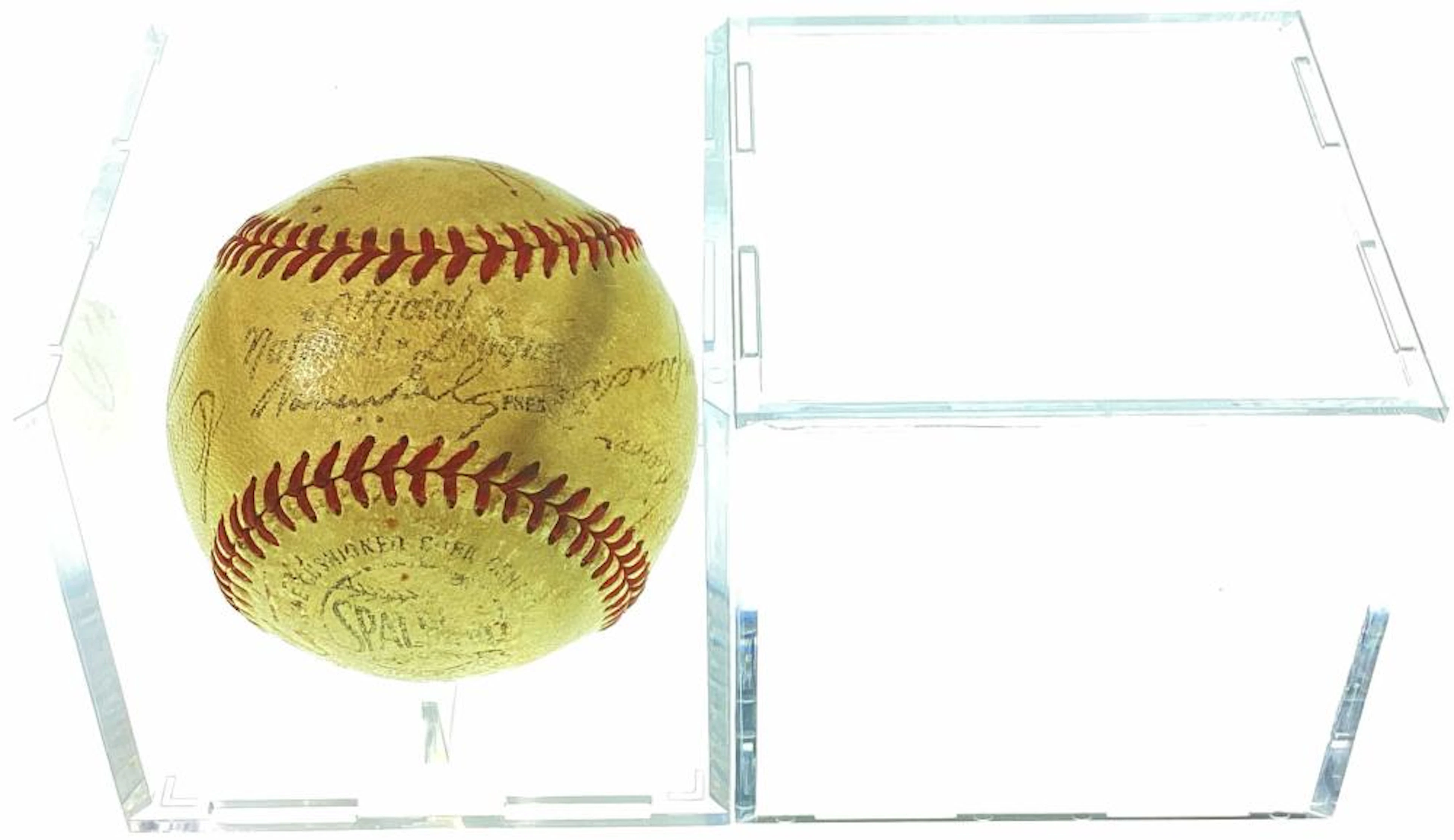 1953-1954 Brooklyn Dodger?s Team Autographed Baseball