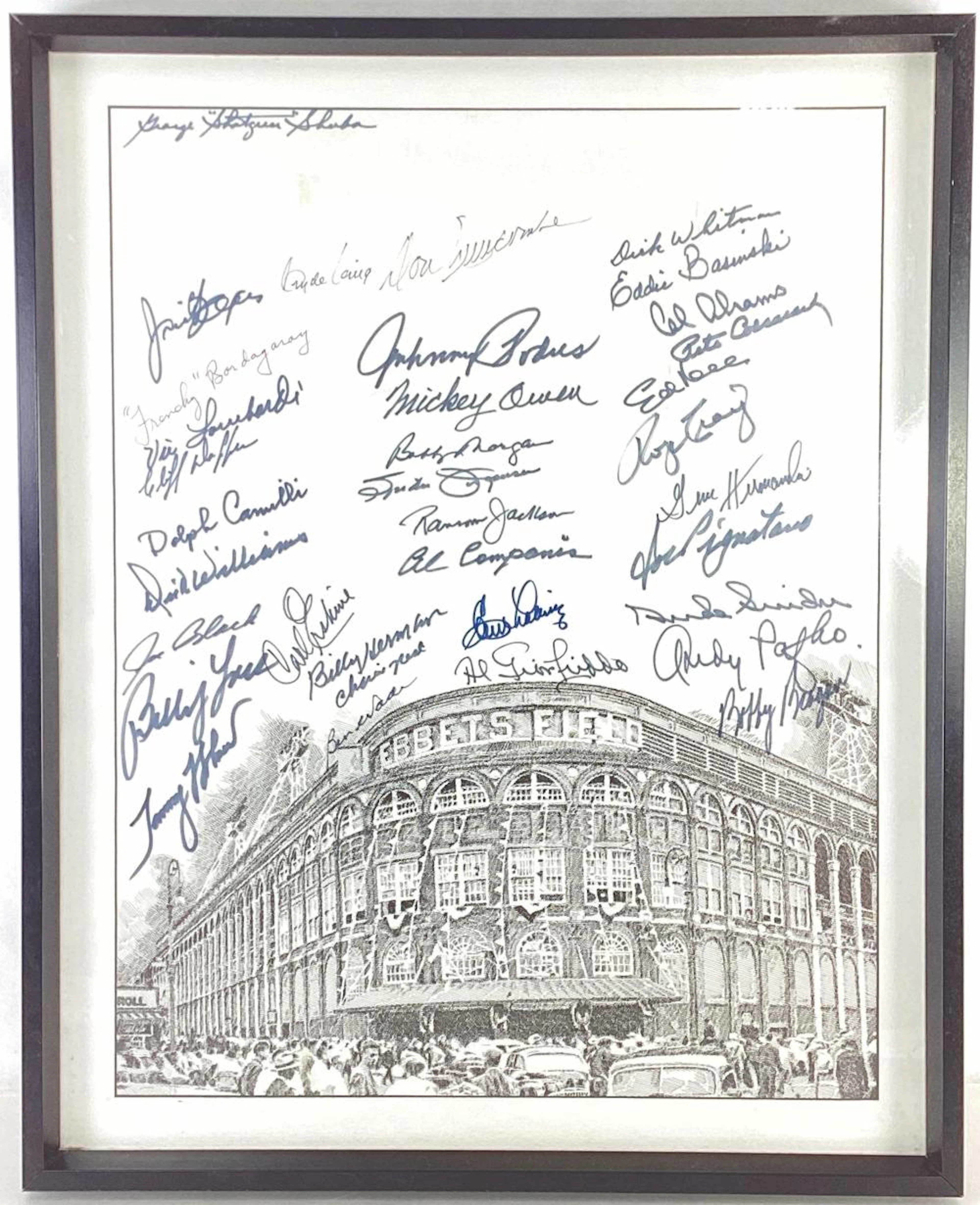 MLB Baseball Dodgers Autographs