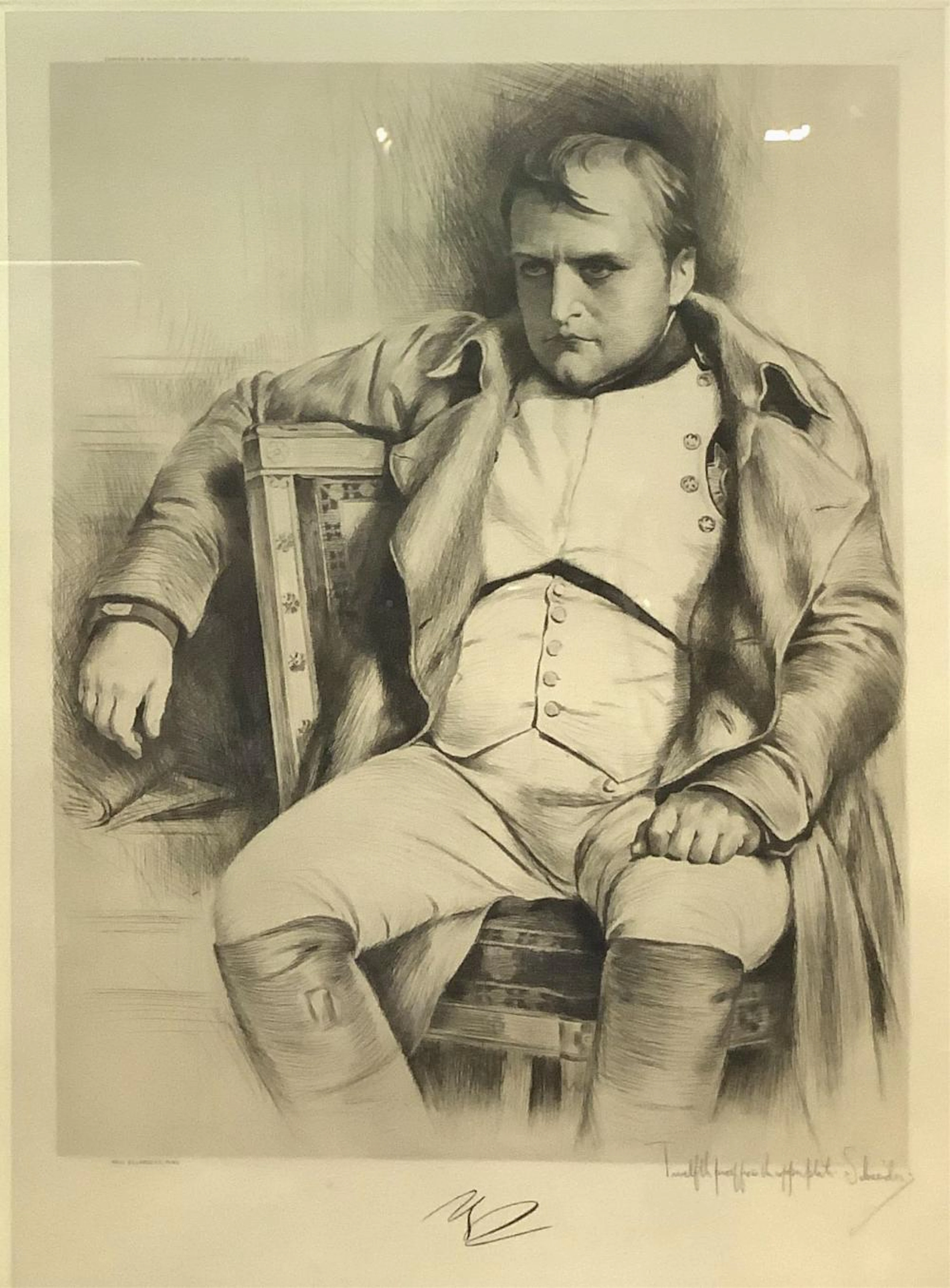 Antique Napoleon After Paul Delaroche By Schneider