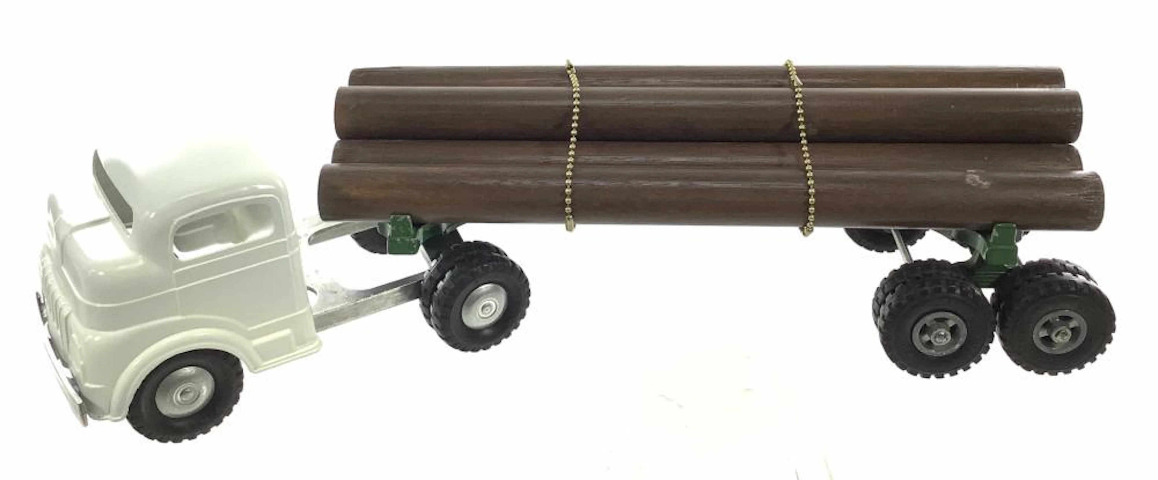 Vintage Structo Toys Truck & Log Trailer