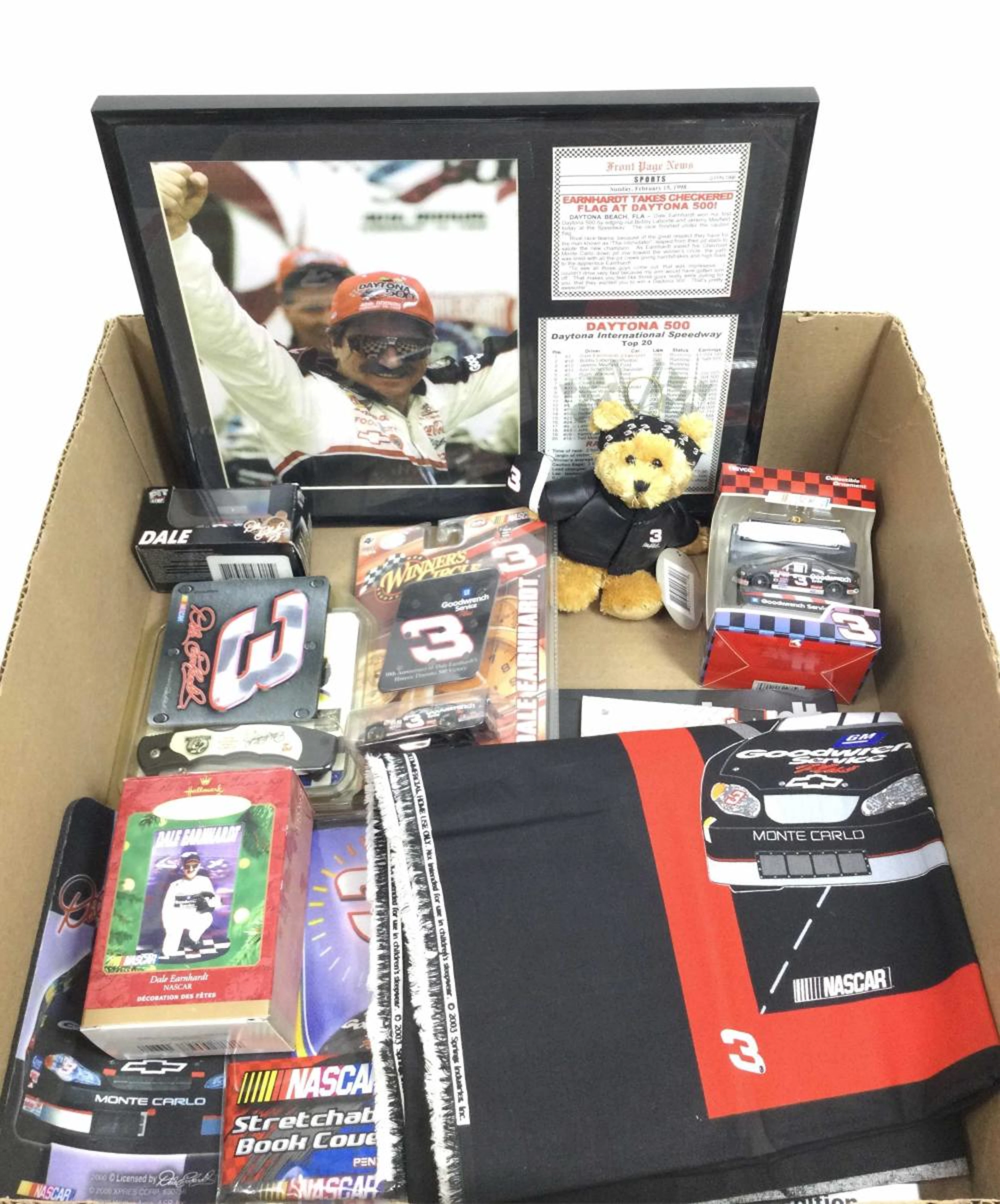 Assorted Nascar Dale Earnhardt Memorabilia