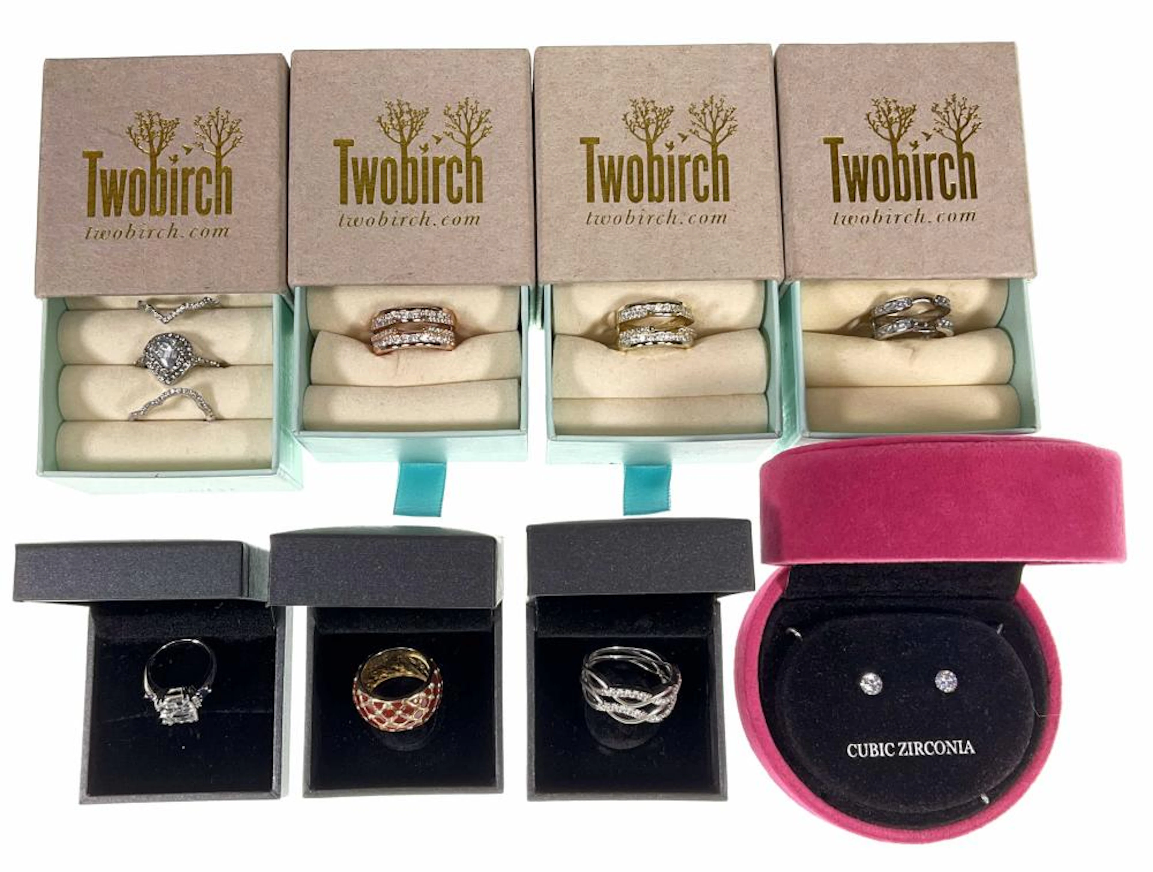 Sterling CZ Fashion & Engagement Rings