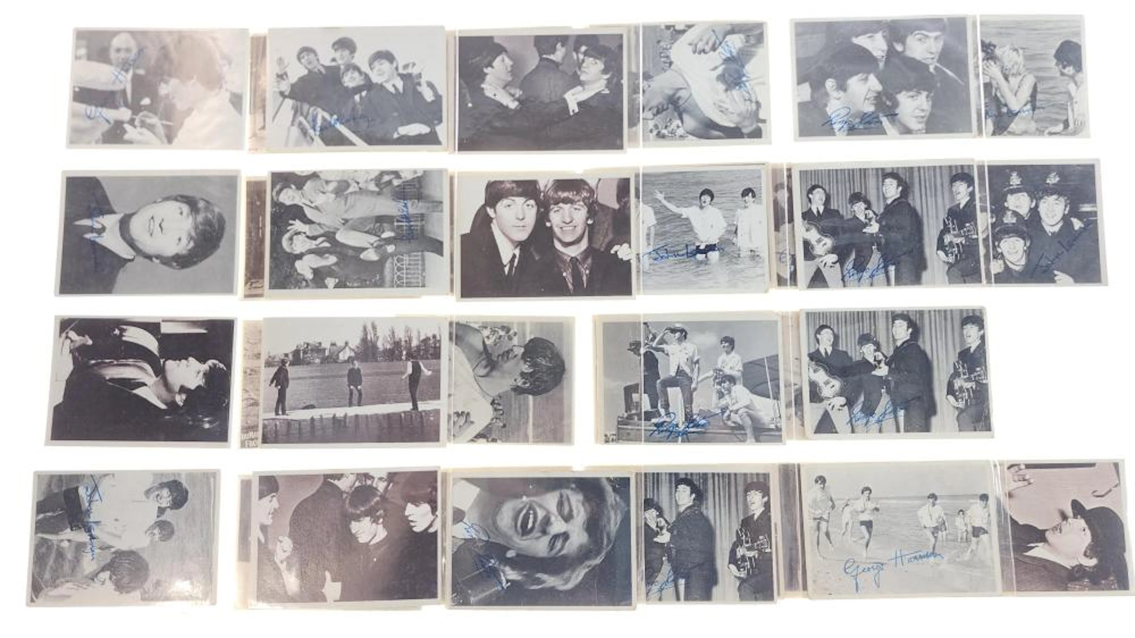 Vintage Topps Beatles B&w Series 3 Photographs