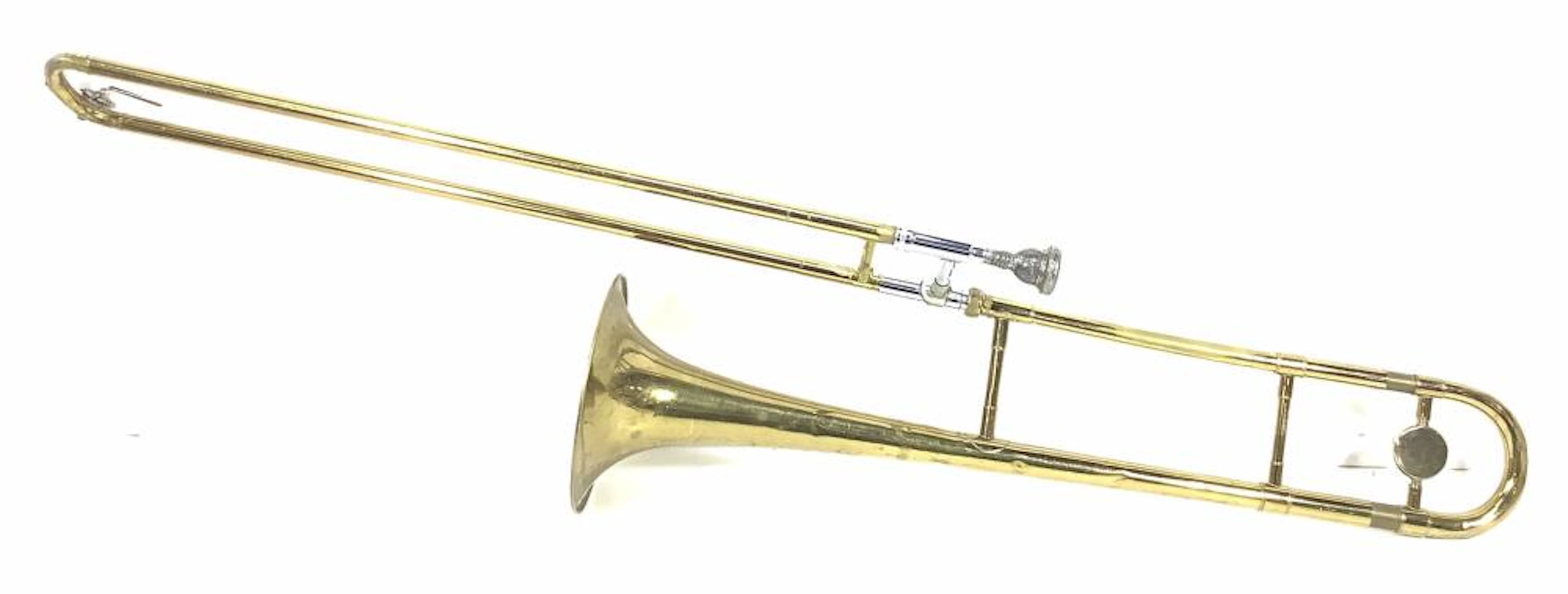 Vintage Bundy Selmer Trombone With Case
