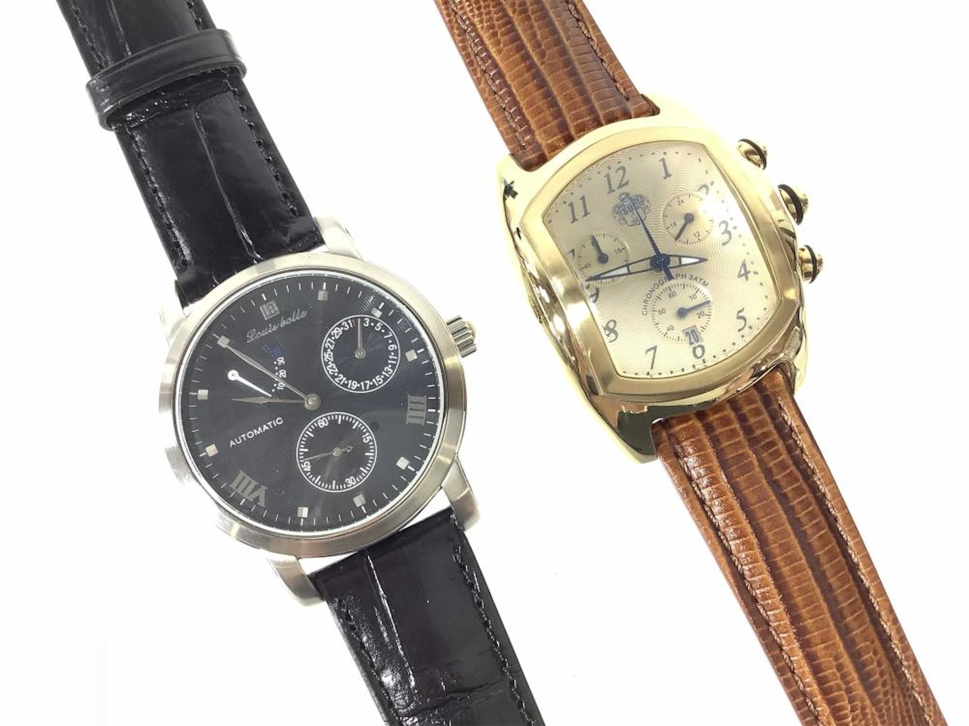 (2pc) Sug & Louis Bolle Watches