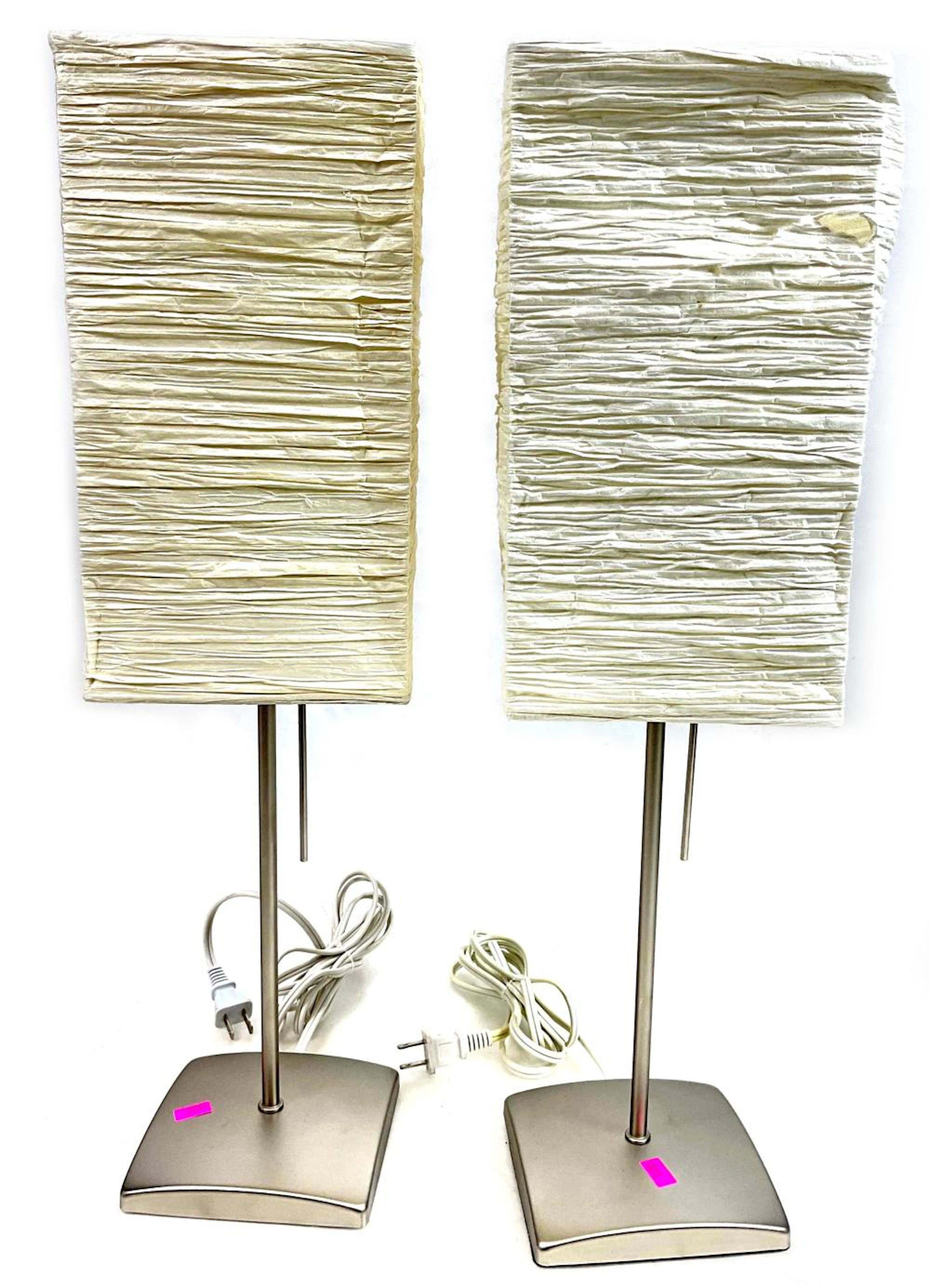 Pair Of Contemporary Style Table Lamps