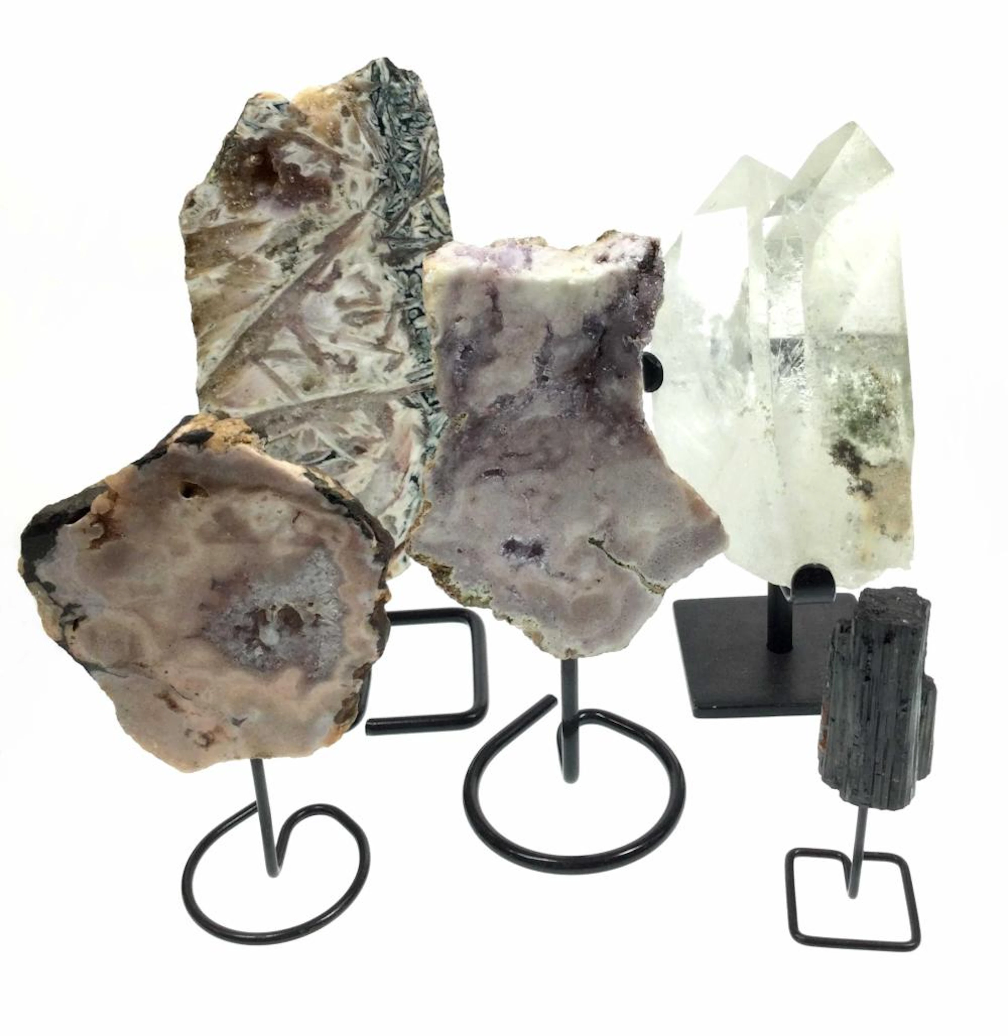 Geodes/ Crystals On Stands