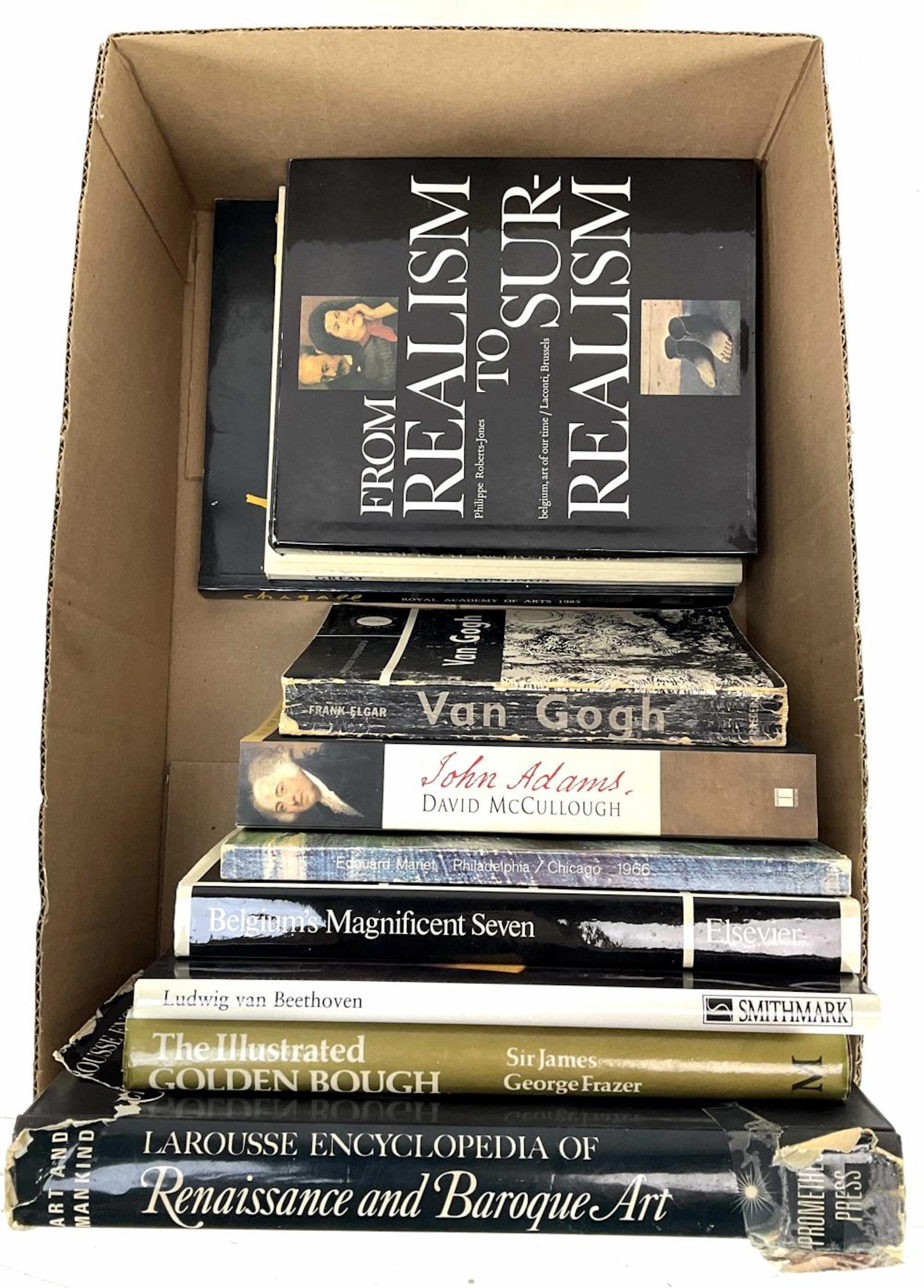 (10) Books Of The Arts, Renaissance, Surrealism