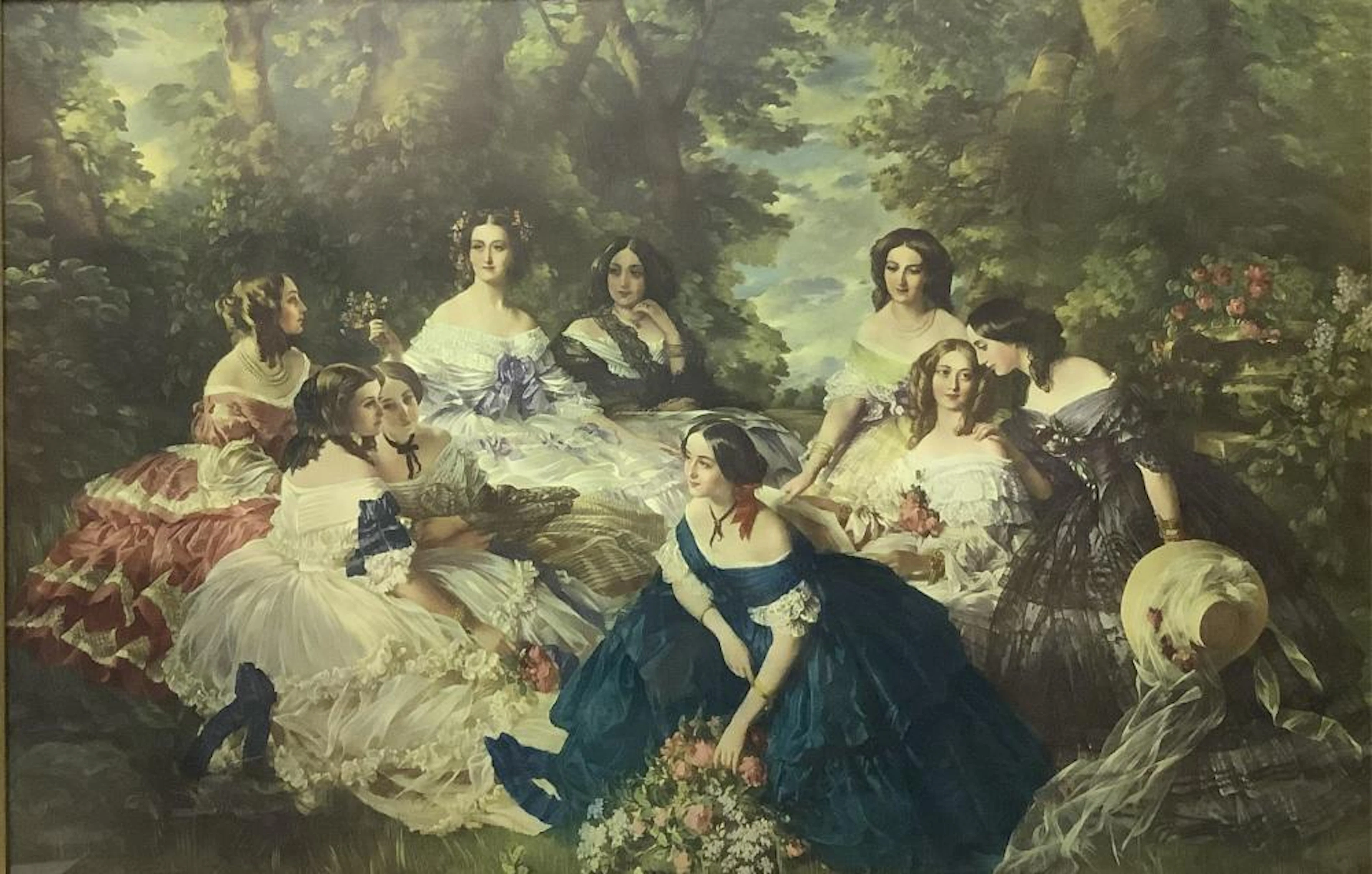 Franz Xavier Winterhalter Empress Eugenie Print