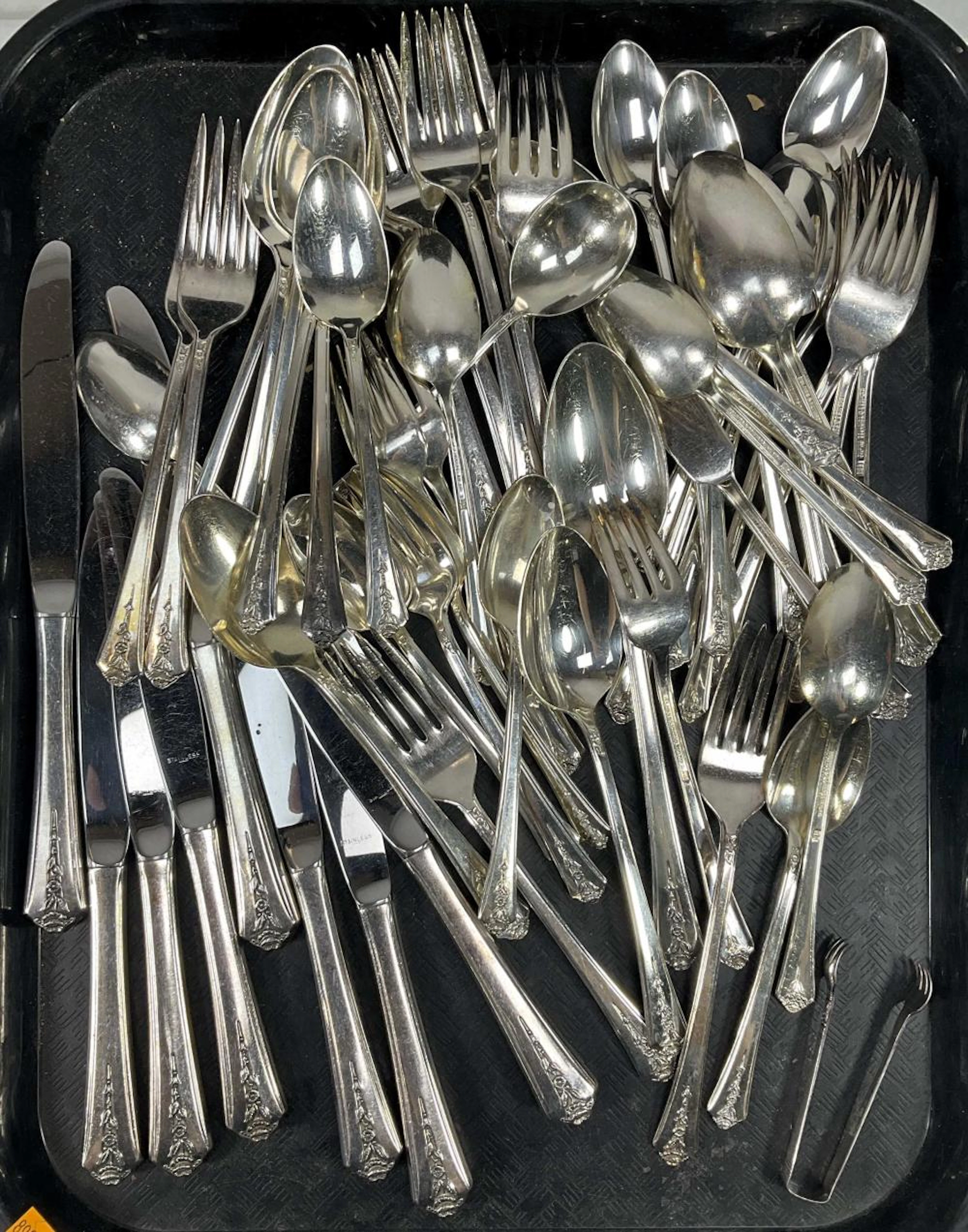 (60pc) Holmes & Edwards Silver Plate Flatware