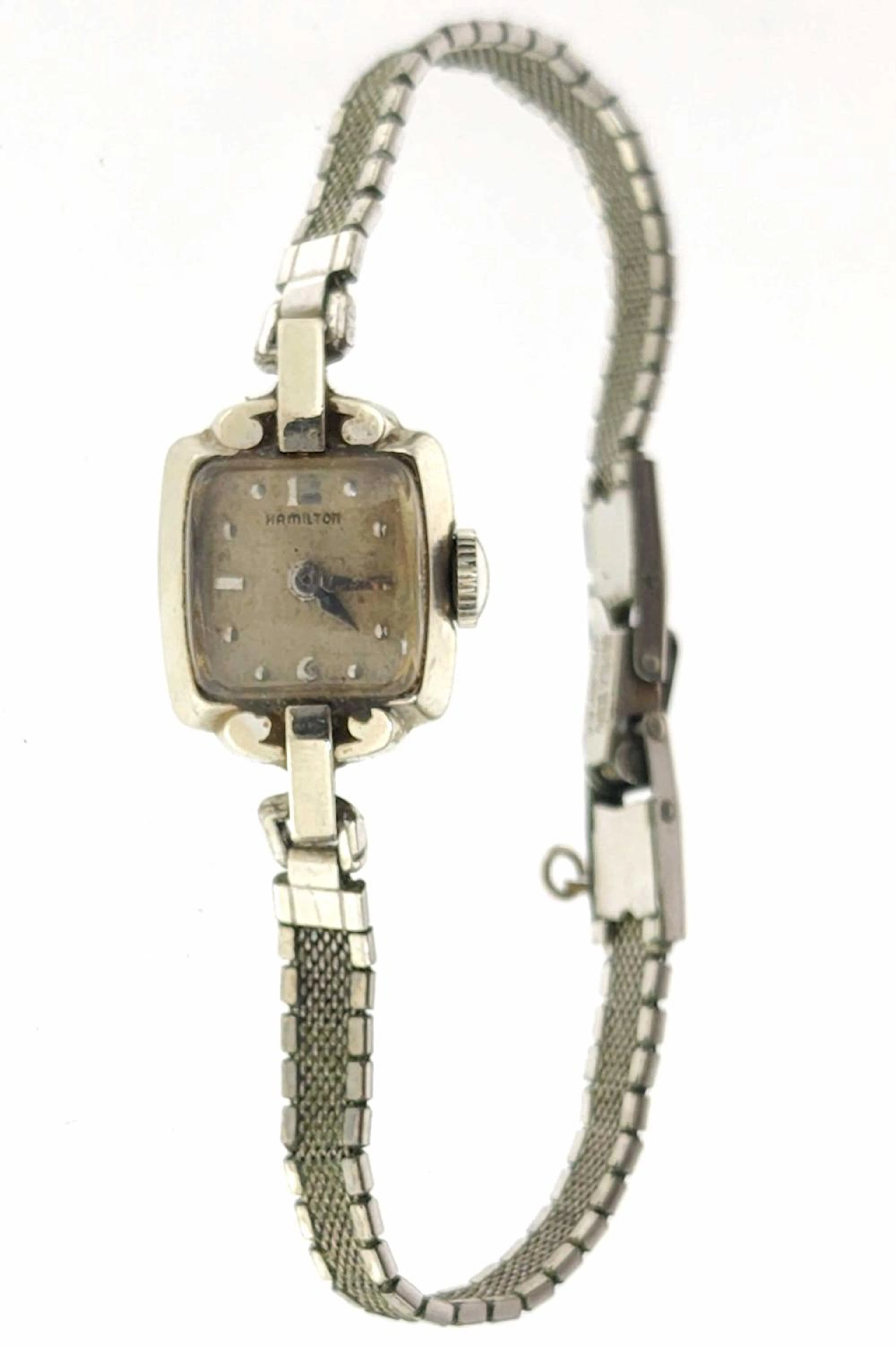 Hamilton 14K Gold 17 Jewel 750 MVMT Watch