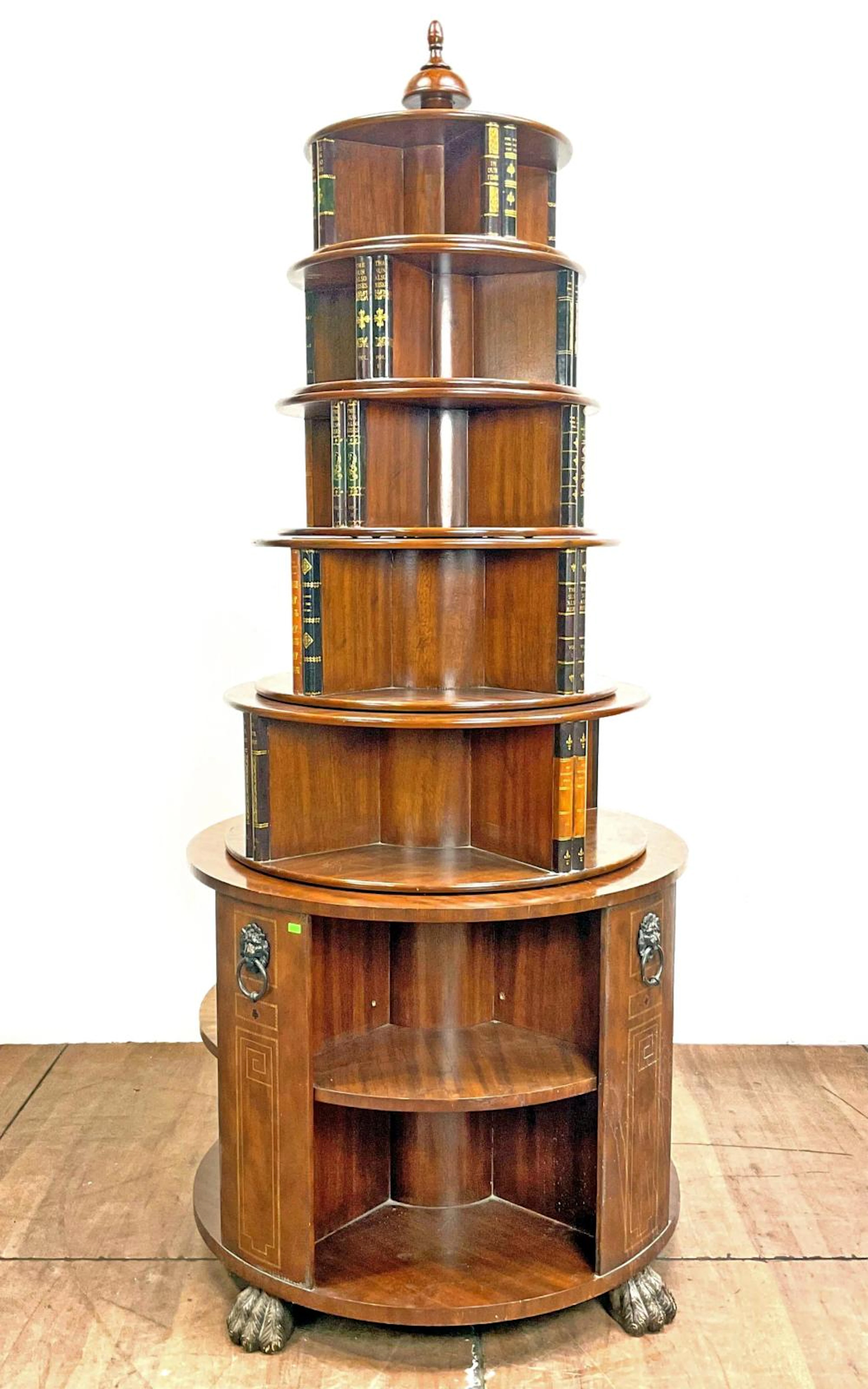 Thomasville Hemingway Revolving Library Bookcase