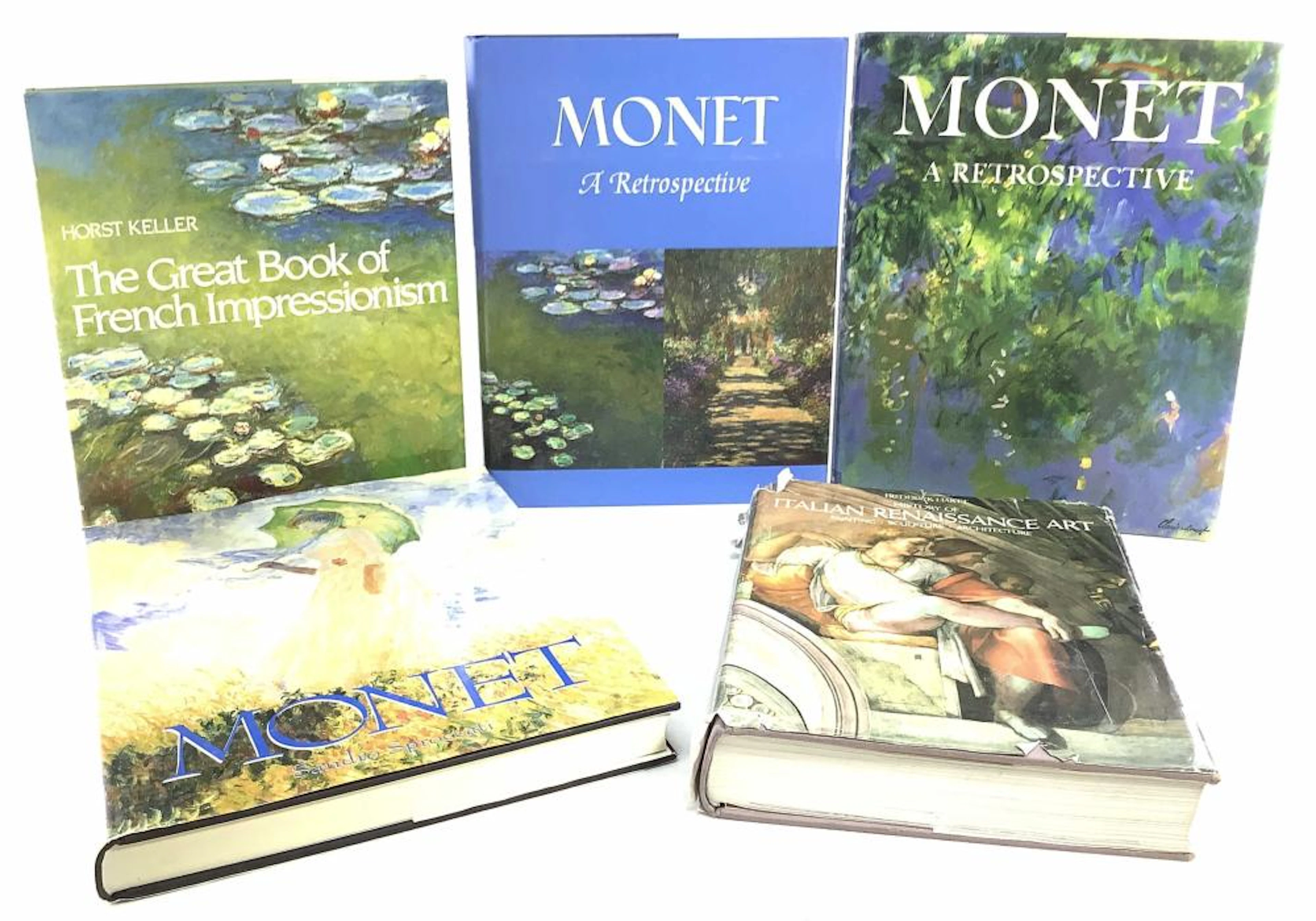 (5) Books, Monet, French Impressionism