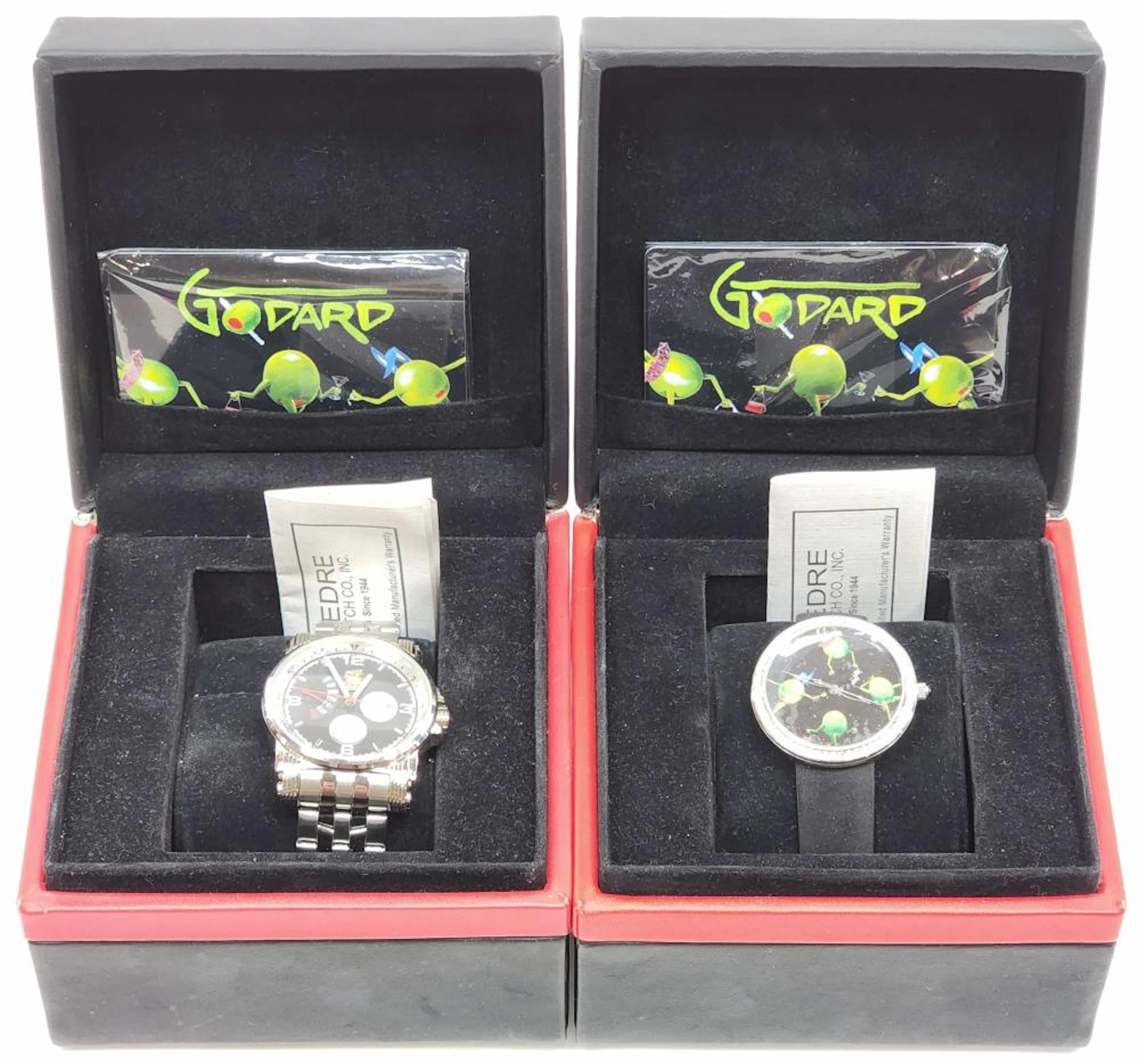 (2) Michael Gidard Pedre Wrist Watches