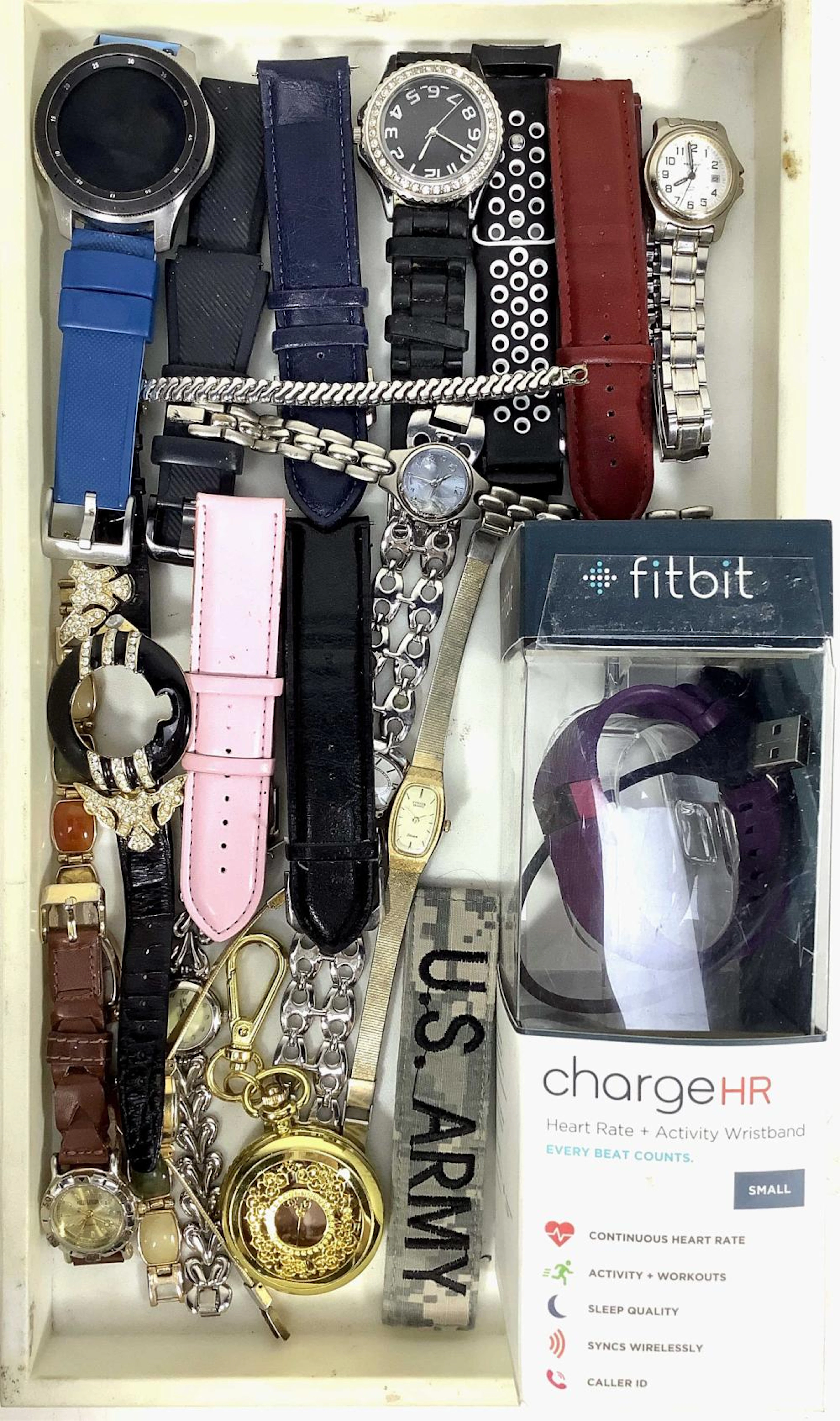 Assorted Watches, Watch Bands, Fitbit