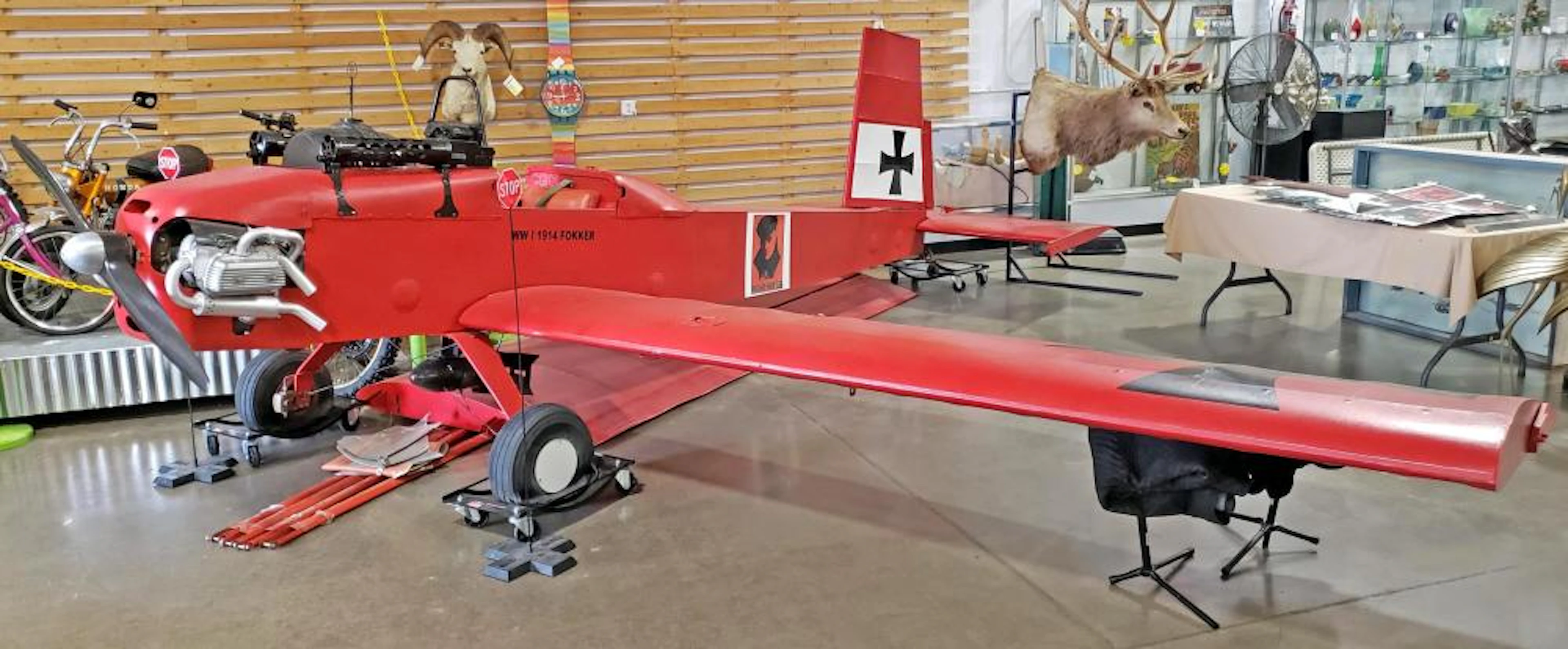 German Volksplane V-1 Red Barron Kit Airplane