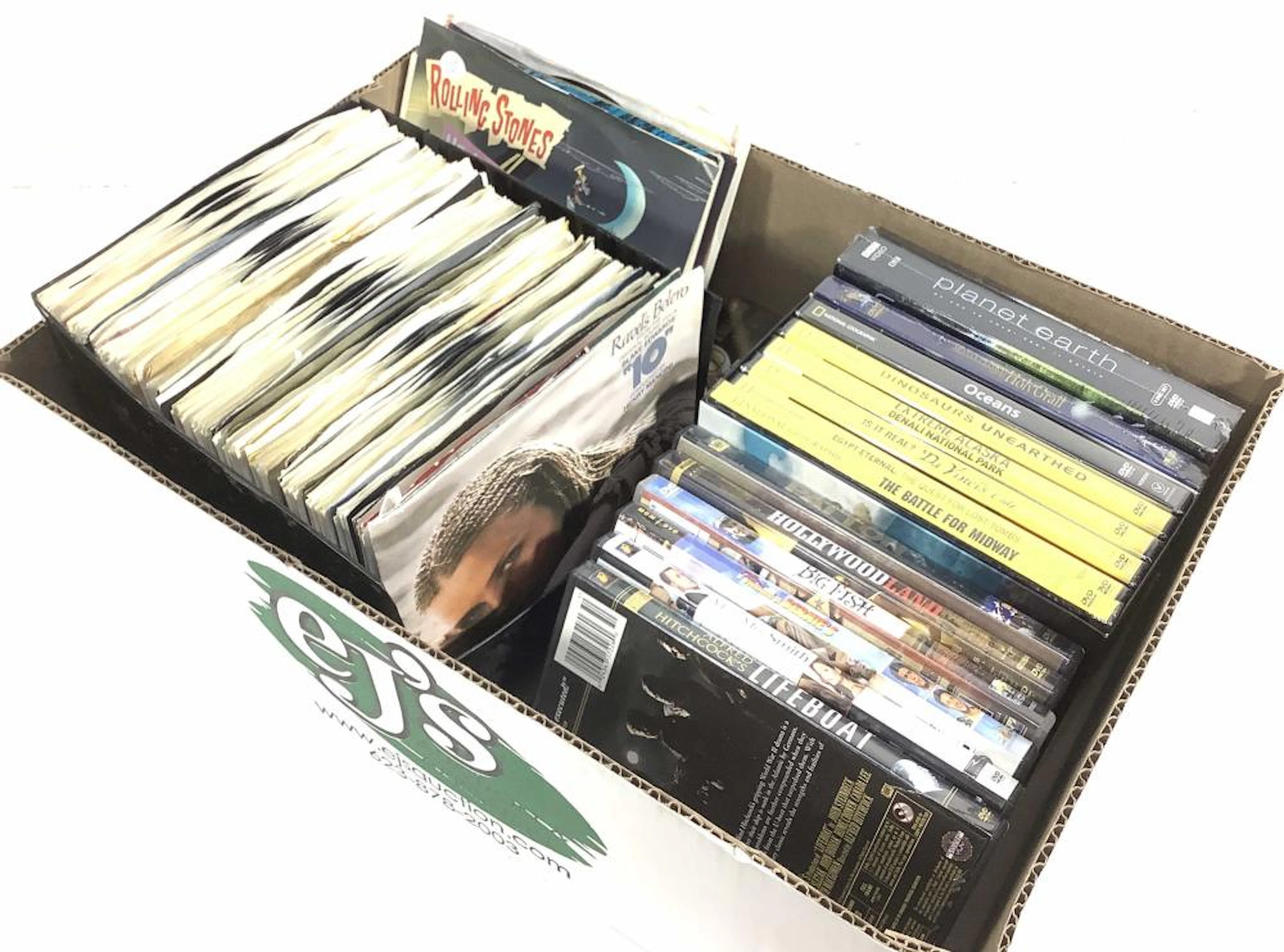 (100+) 45RPM Records, DVD's, Sets