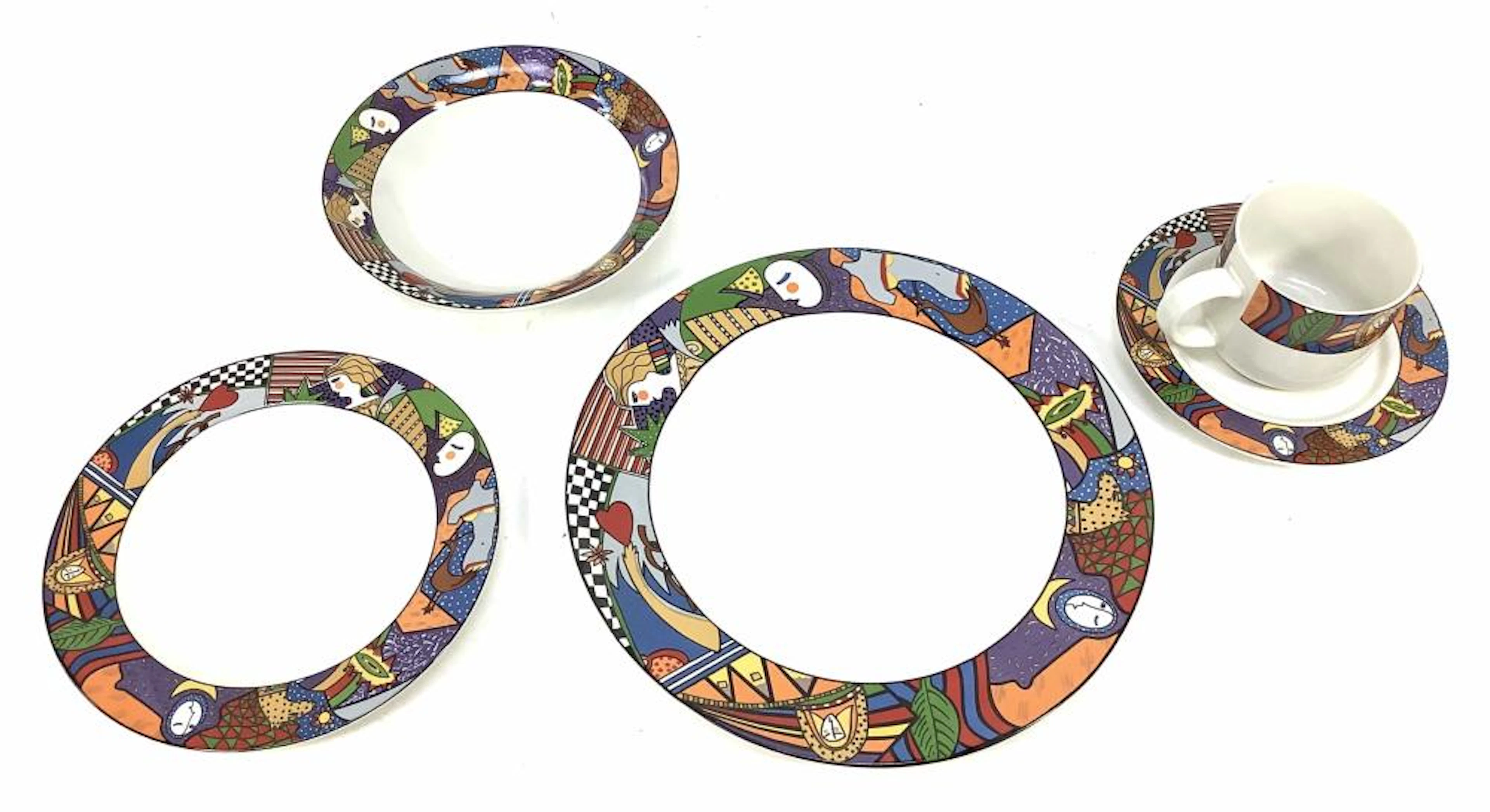 (59pc) Vitromaster Metropolitan Stoneware China