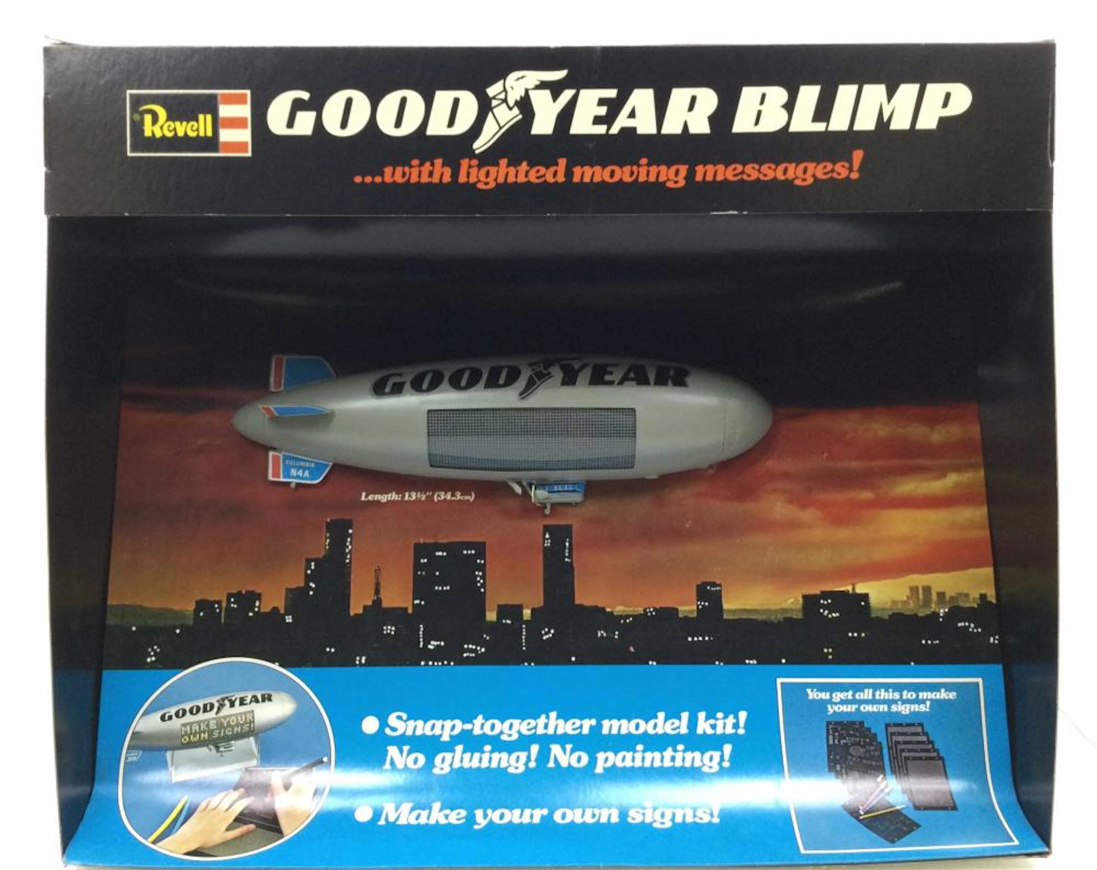 Vintage Revell Goodyear Blimp Display