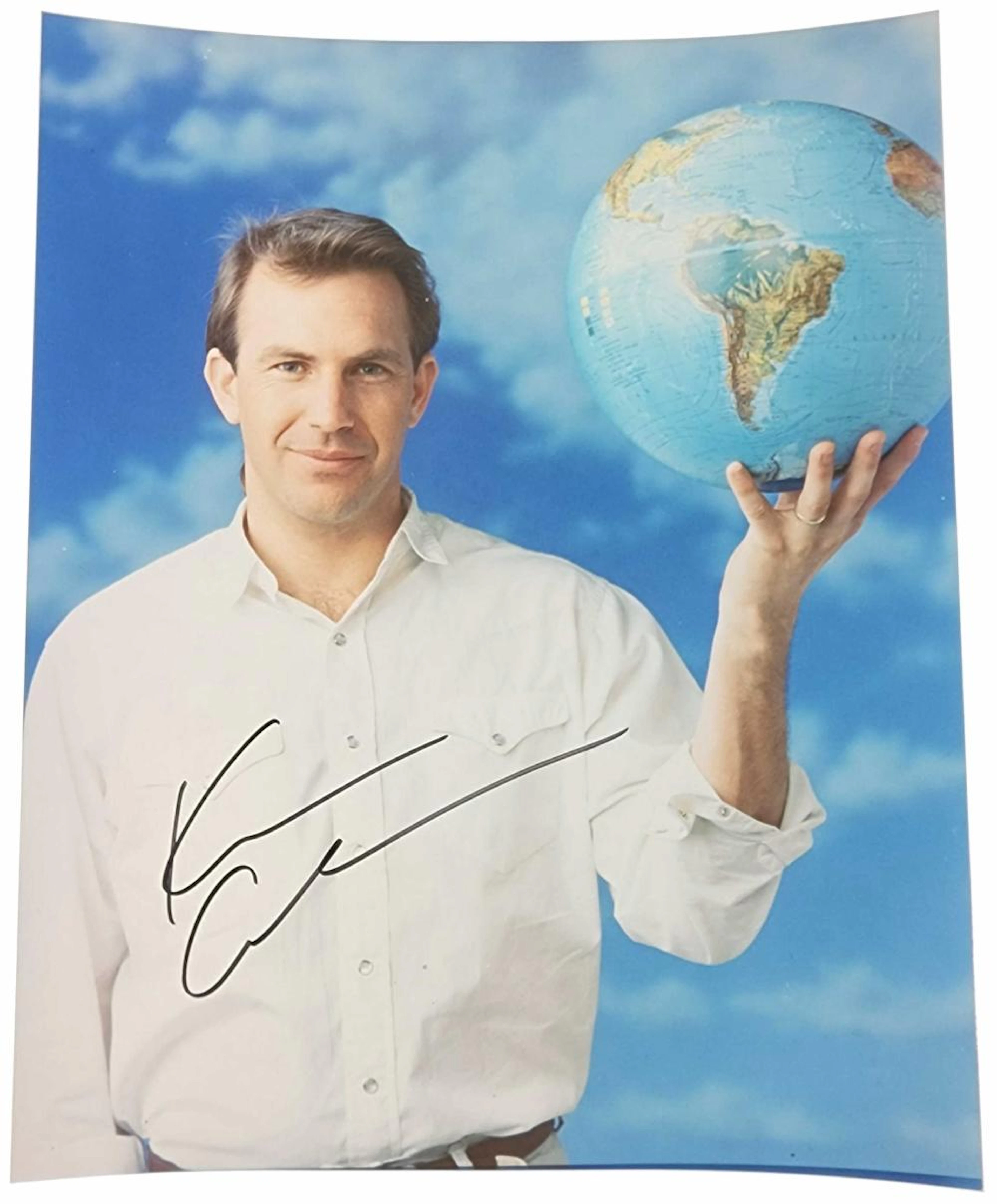 Kevin Costner Autograph With C.O.A.