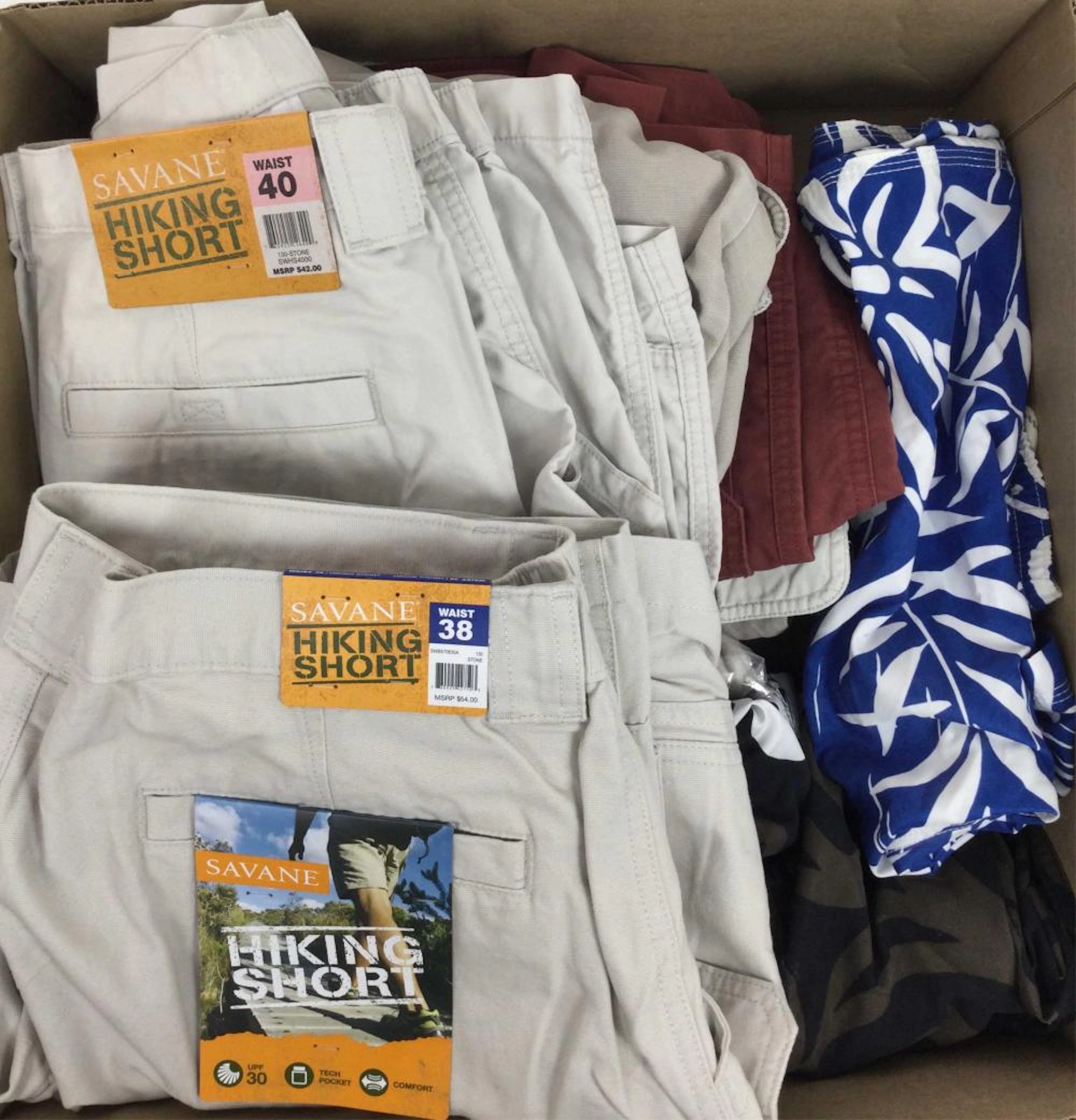 (26pc) Men's Hiking/ Swim Shorts