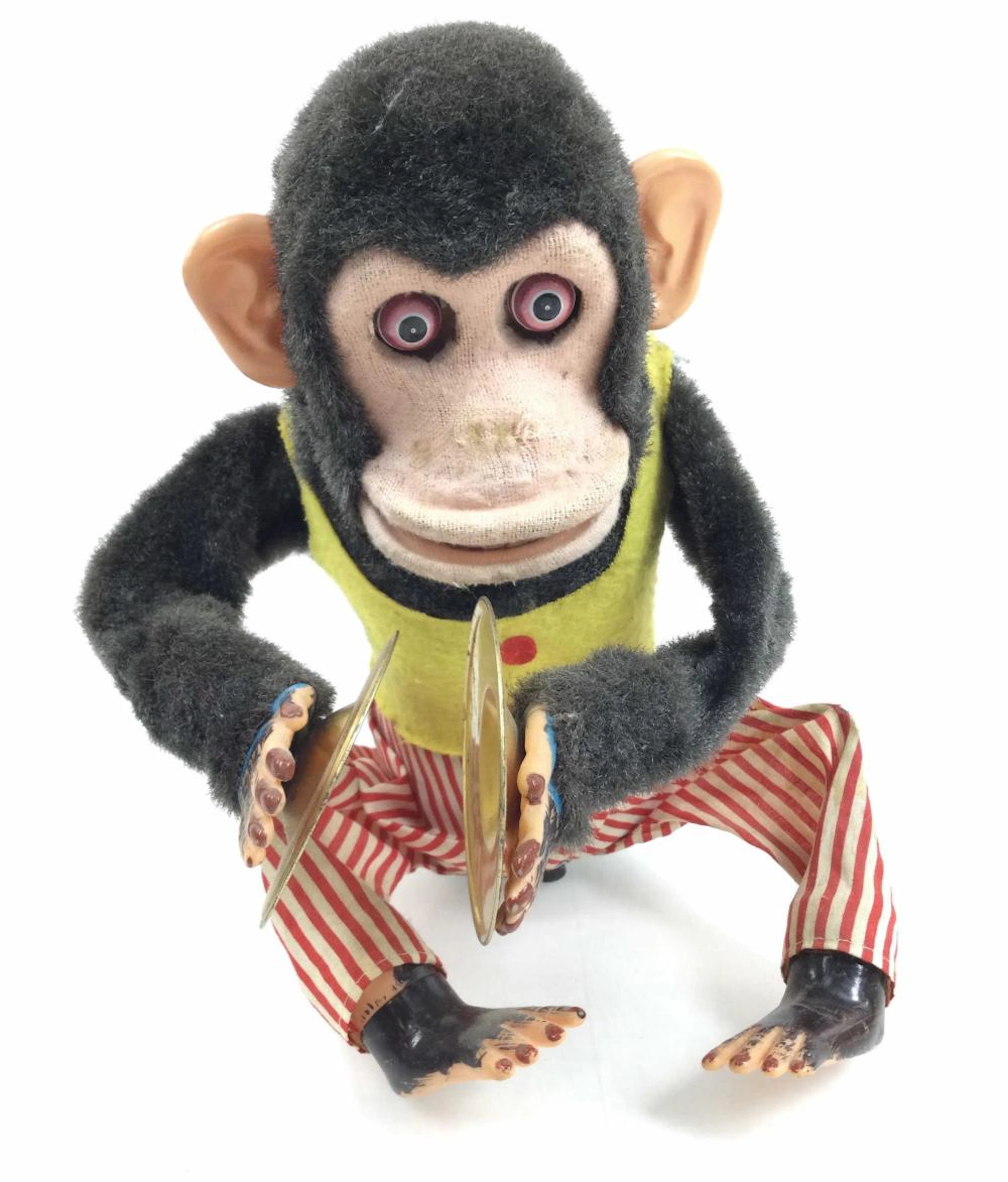 Vintage Jolly Chimp Monkey w/ Clapping Cymbals