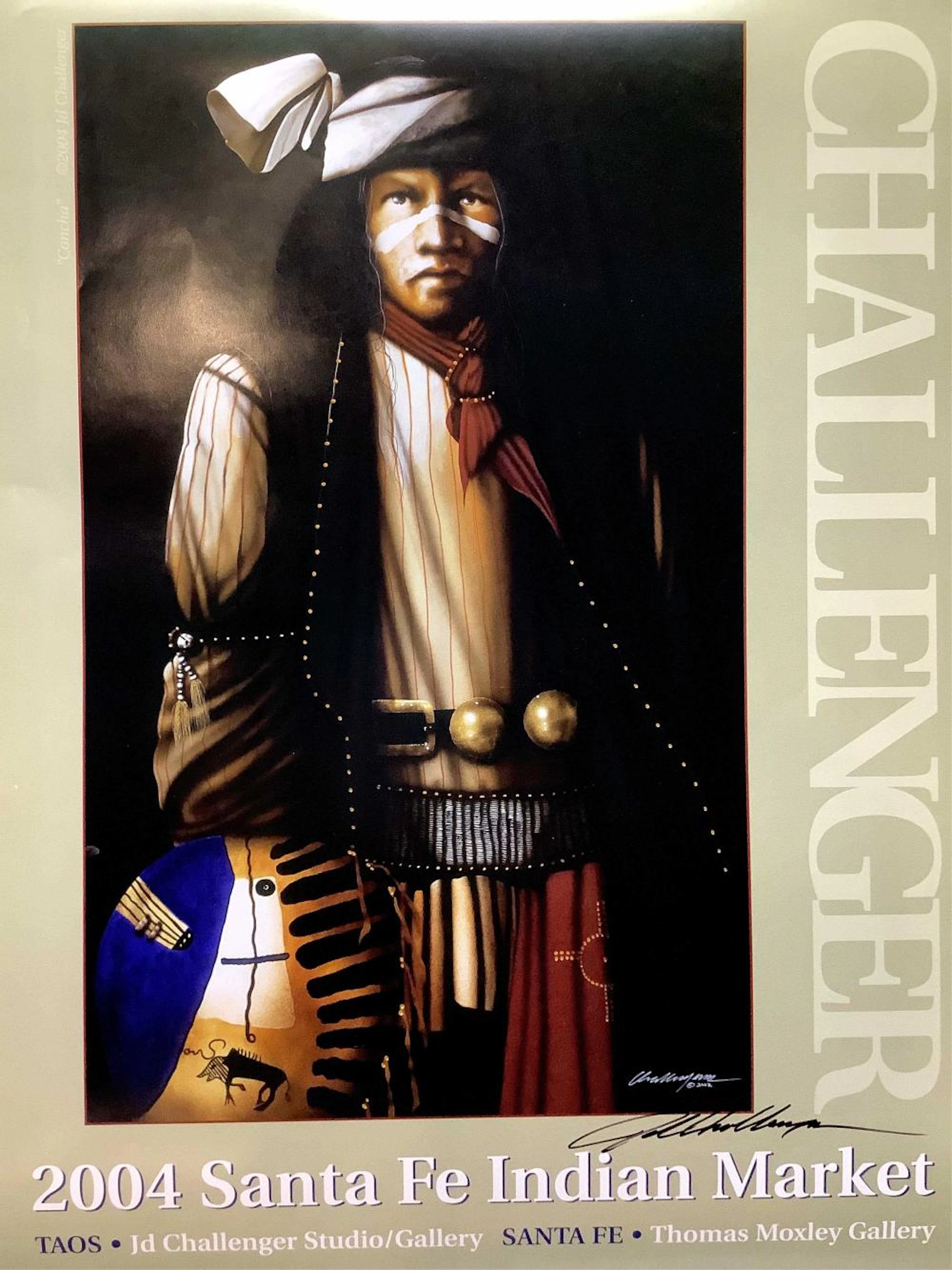 (2pc) JD Challenger Native American Gallery Poster