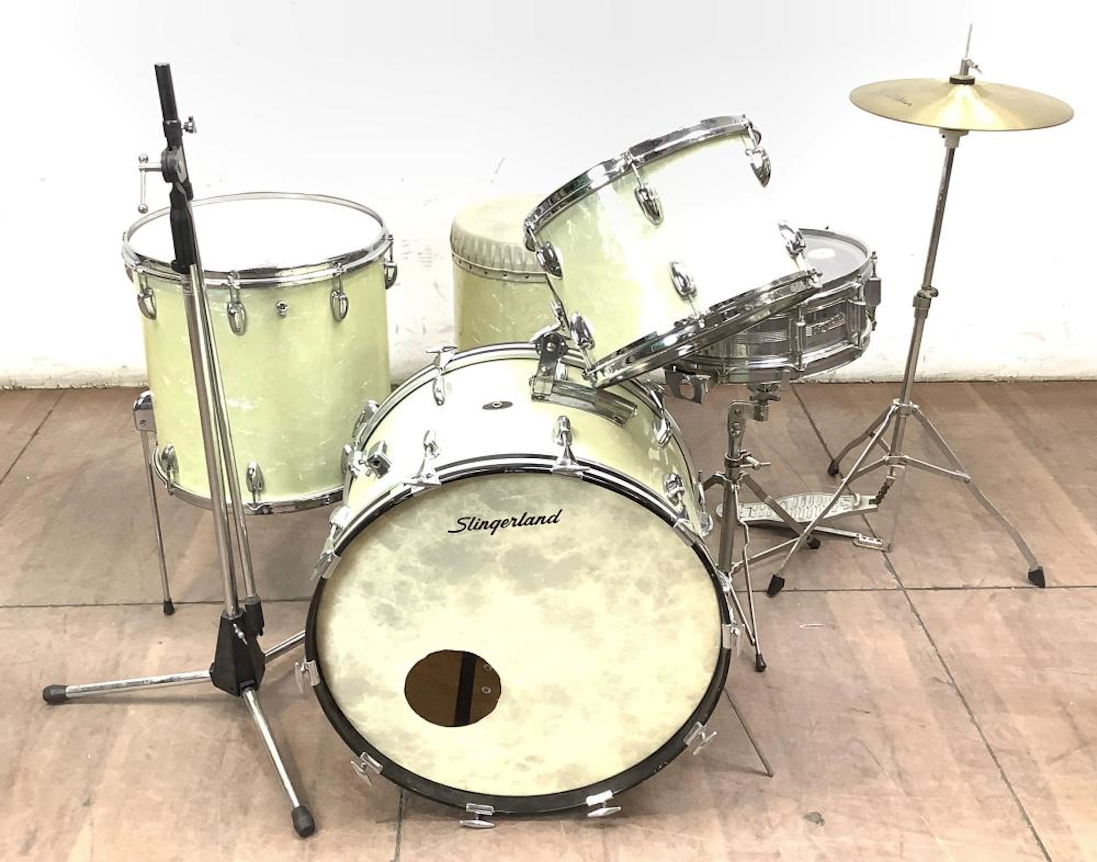 Vintage Slingerland Drums, Zildjian Cymbals