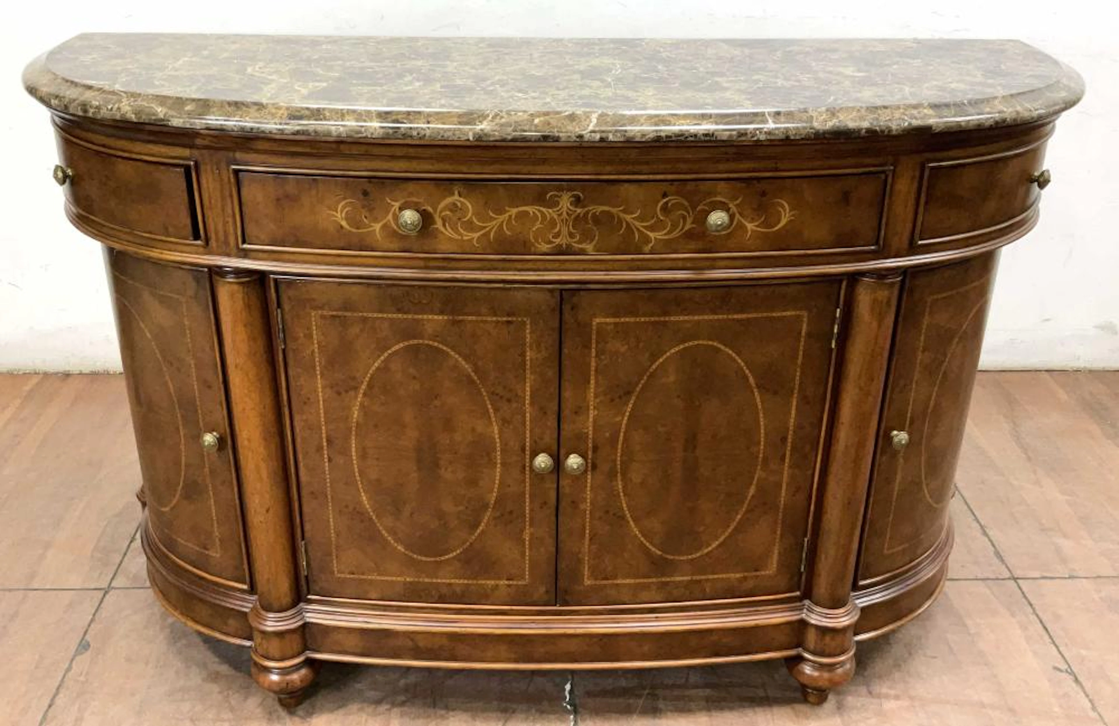 Thomasville Ernest Hemingway Marble Top Buffet