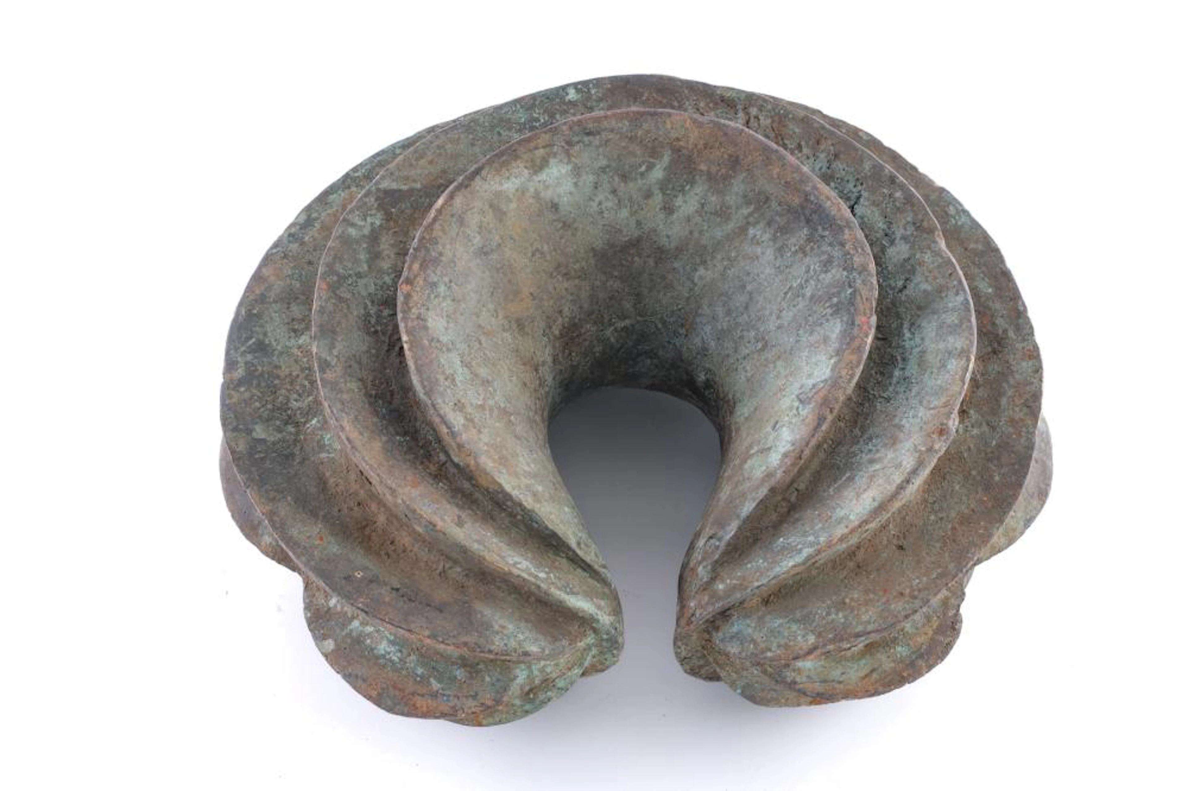 HUGE African Brass Currency Bracelet