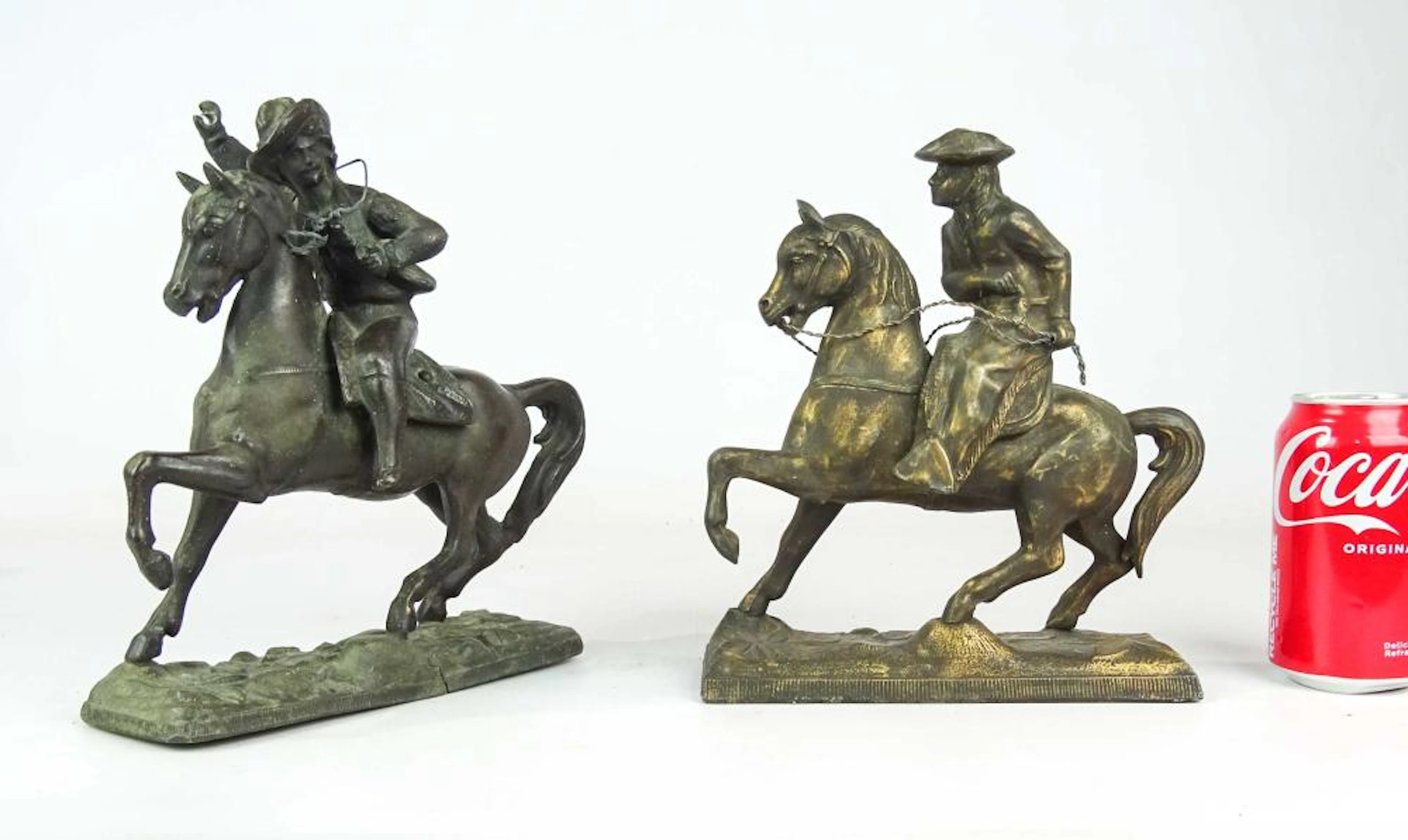 Buffalo Bill Metal Statues
