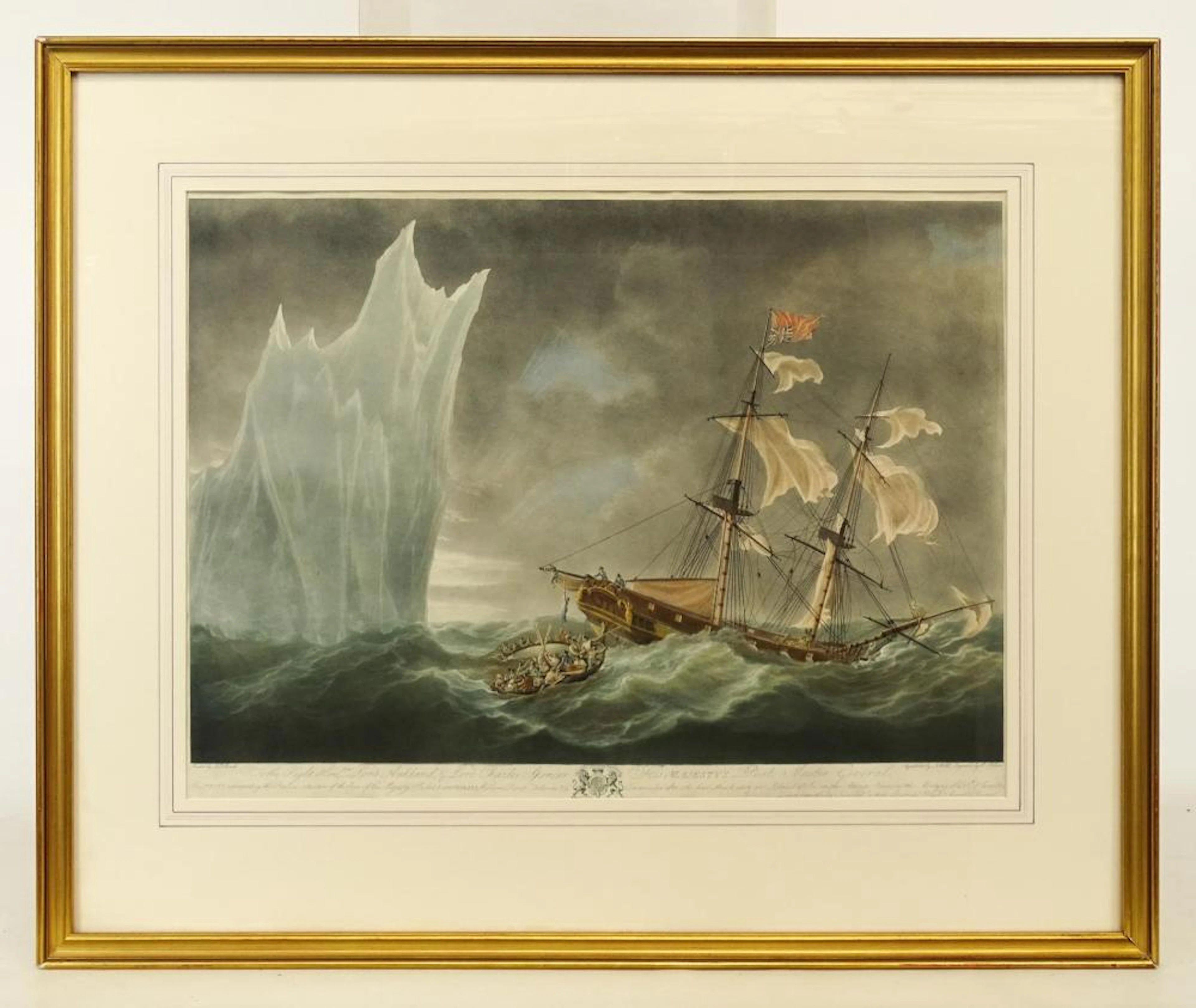 Maritime Ship Antique Print