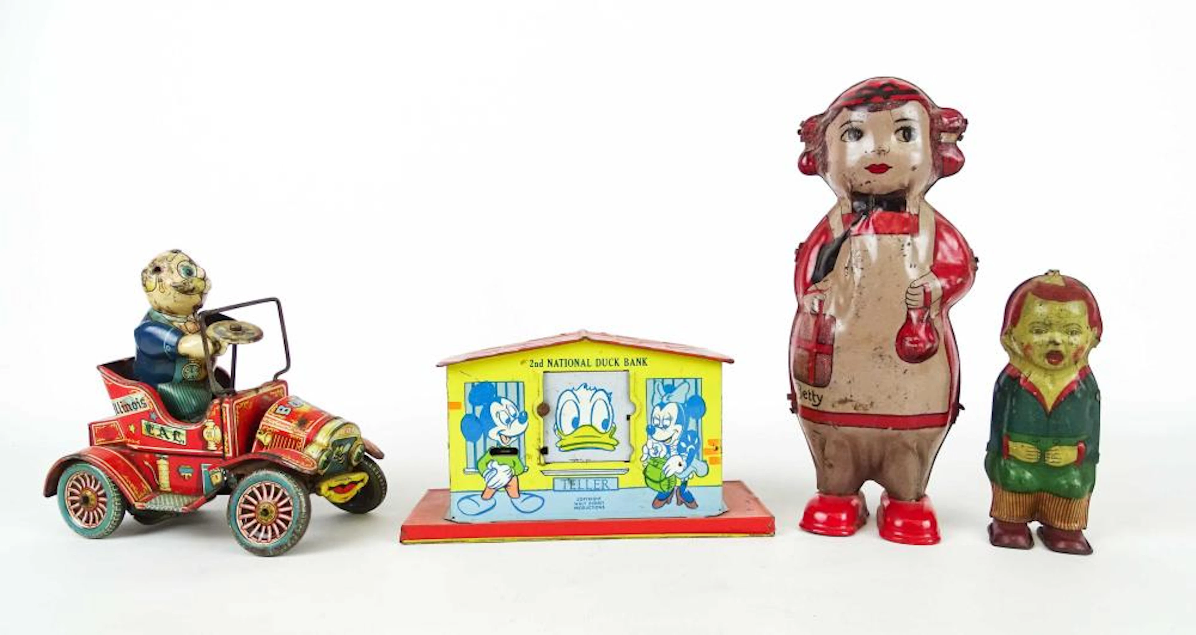 Tin Litho Toy Lot