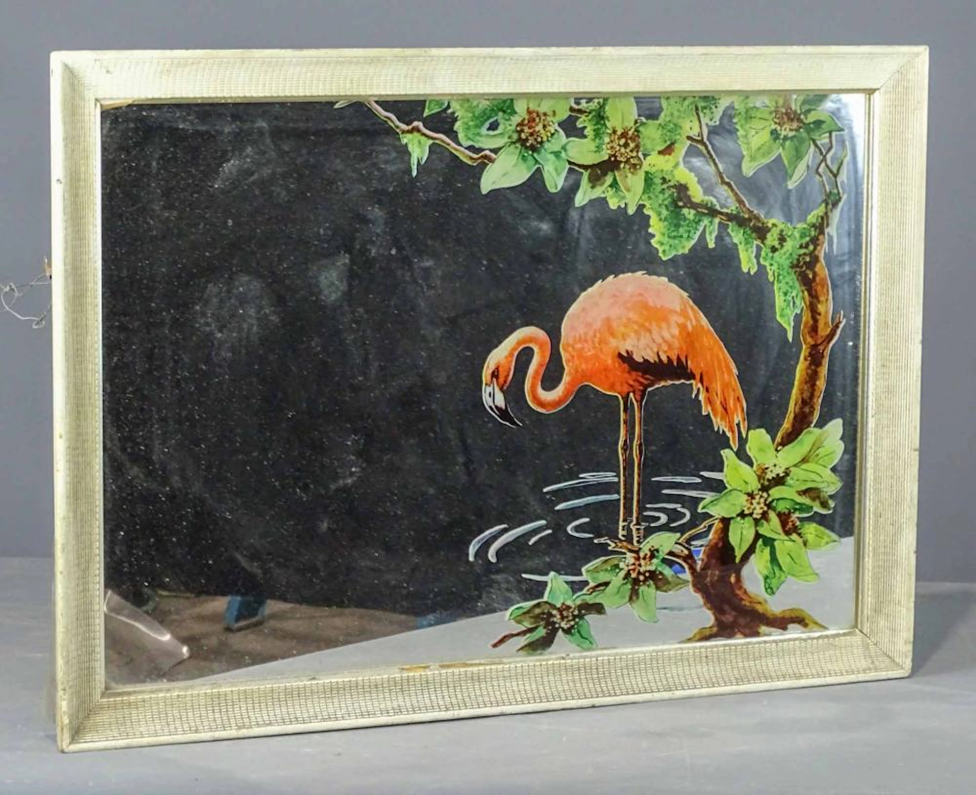 Pink Flamingo Mirror