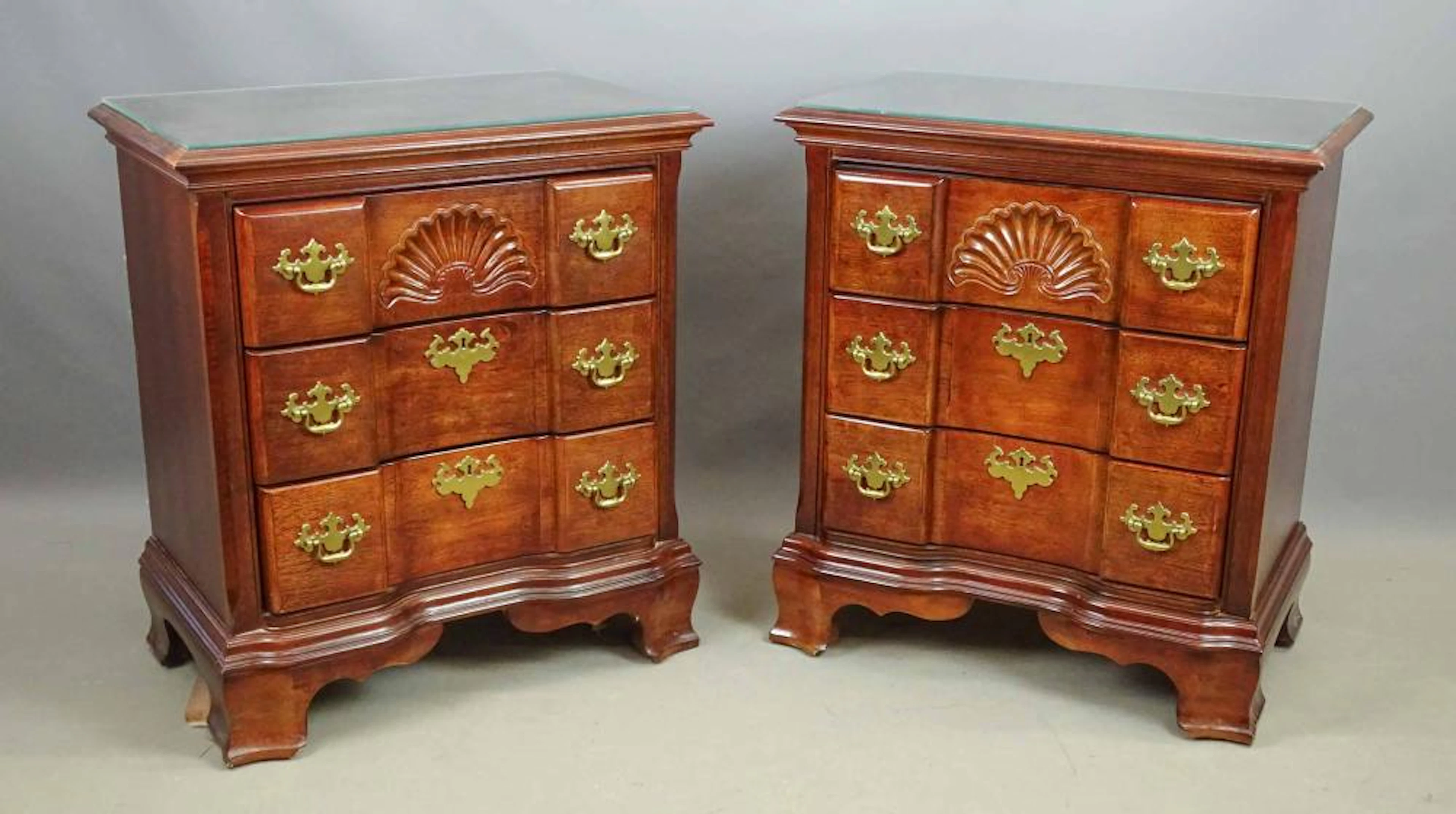Pair of Chippendale Style Chests