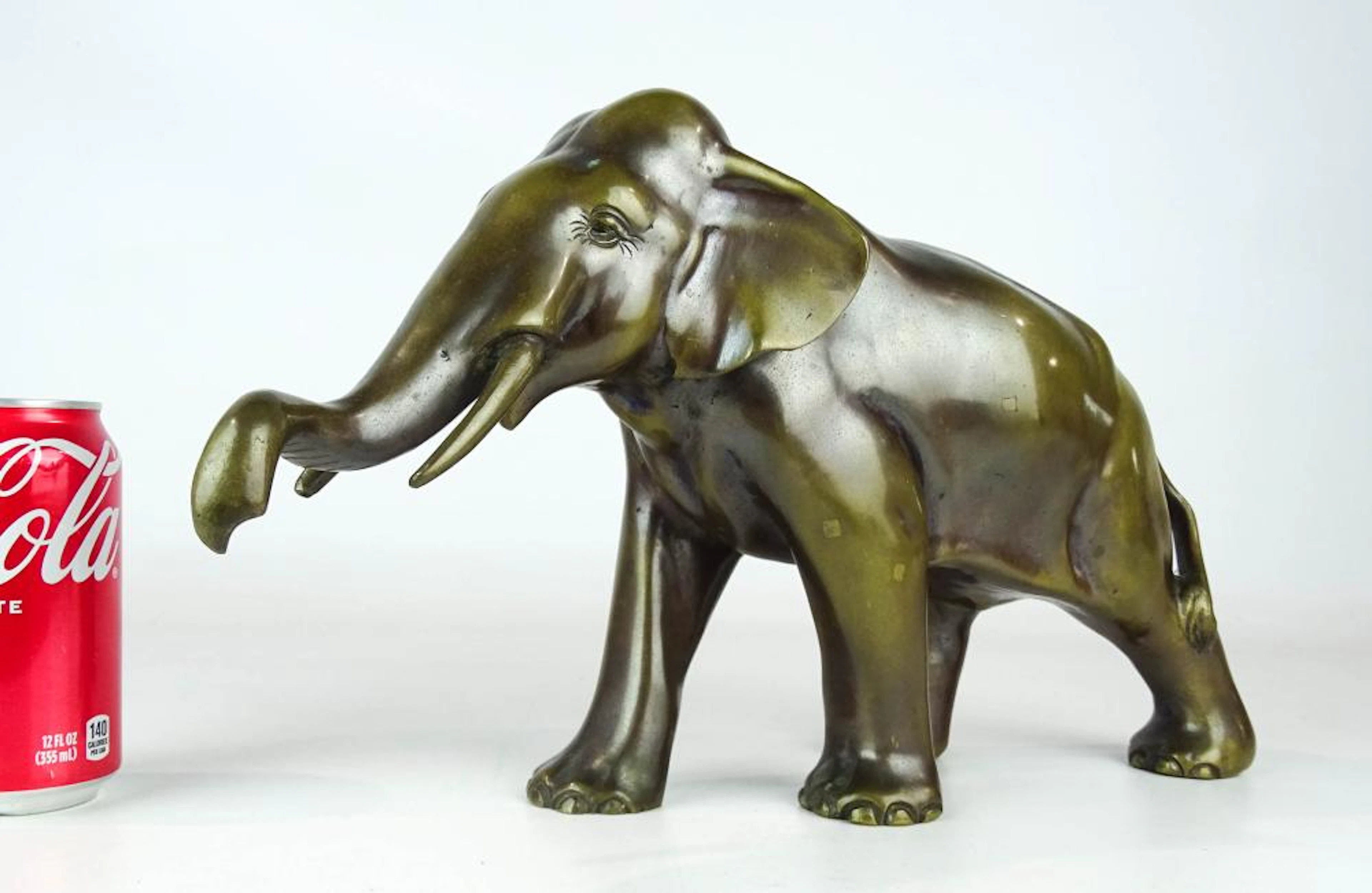 Bronze Elephant Statue