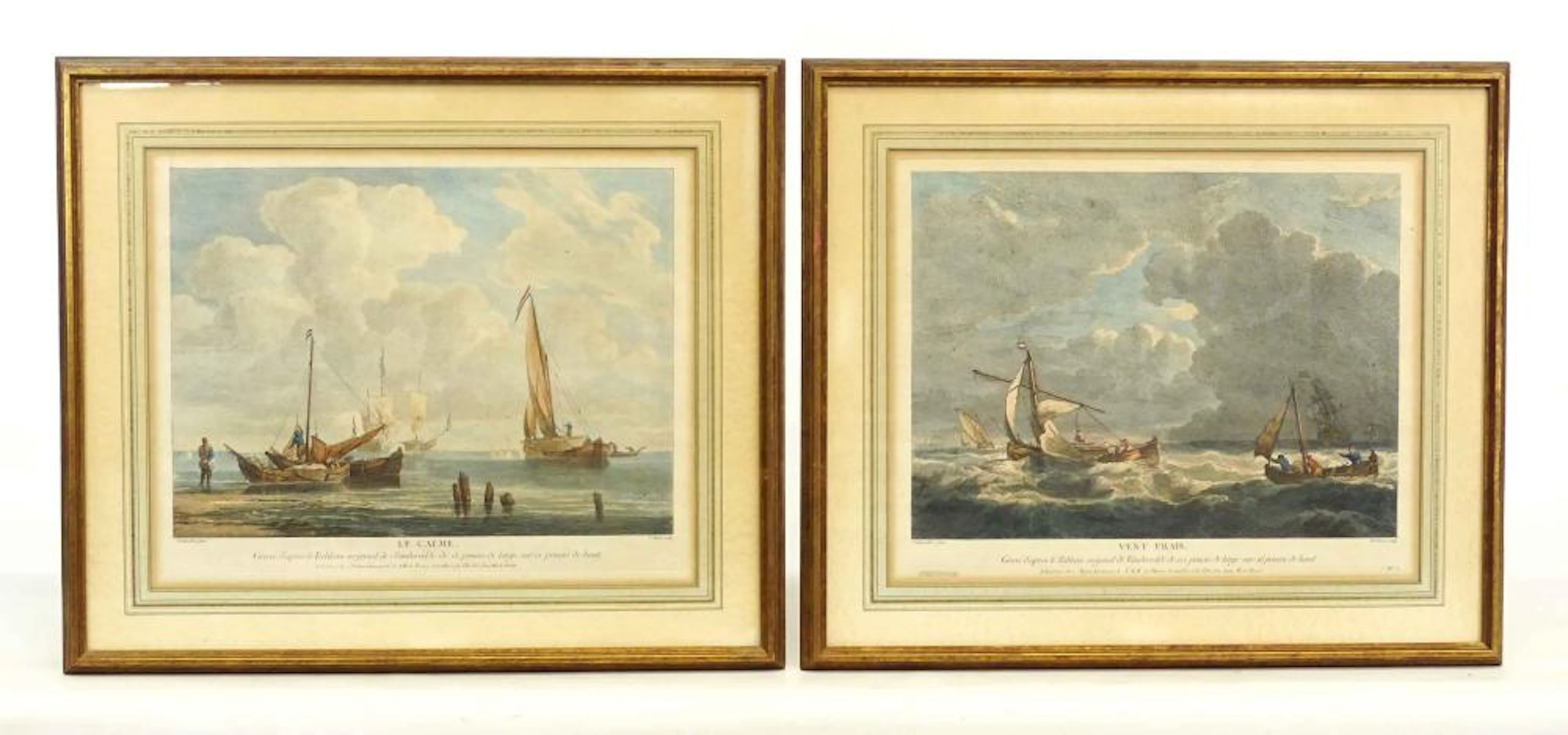 Dutch Master Maritime Antique Prints (2)