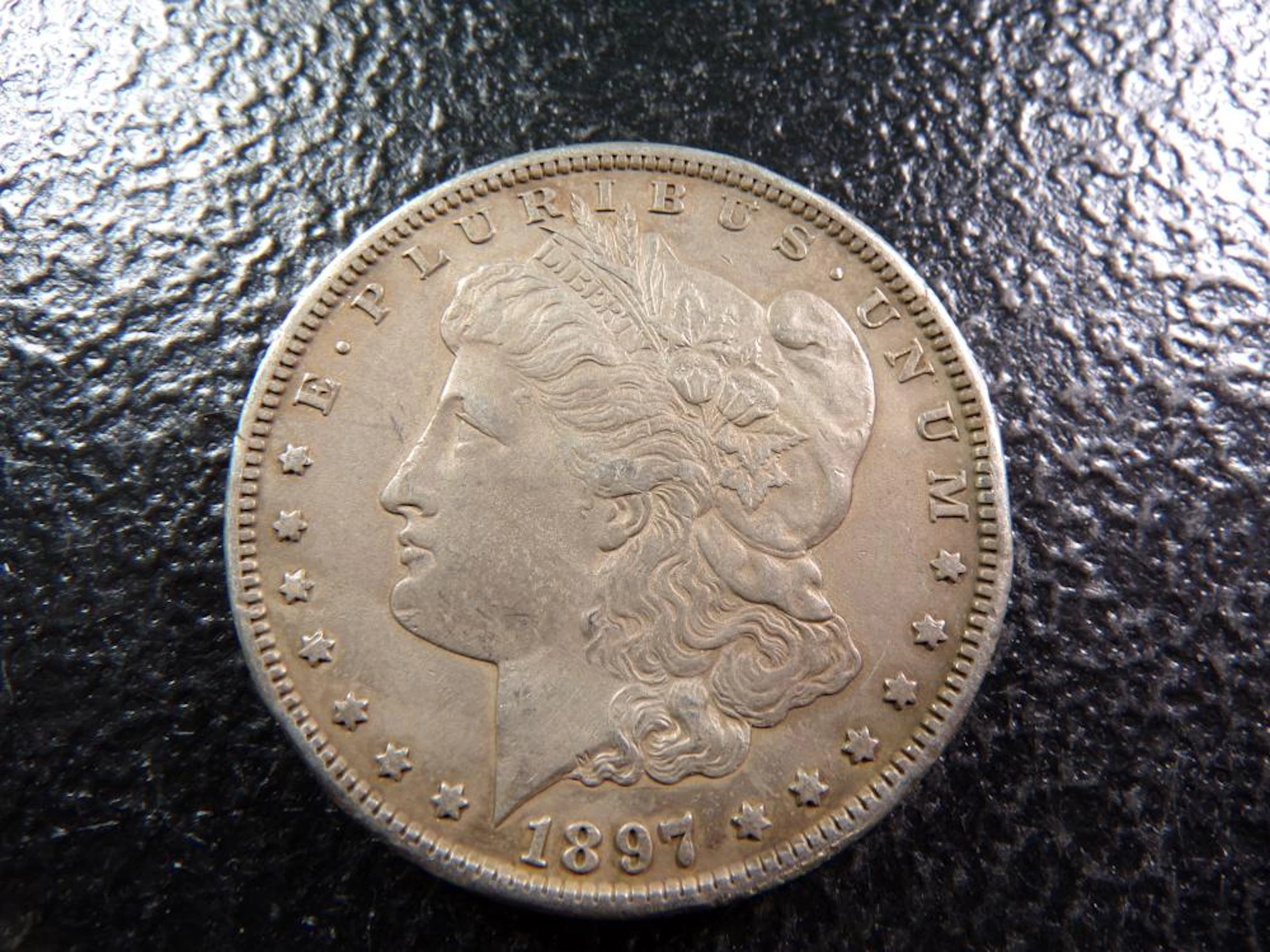 1897-S MORGAN SILVER DOLLAR