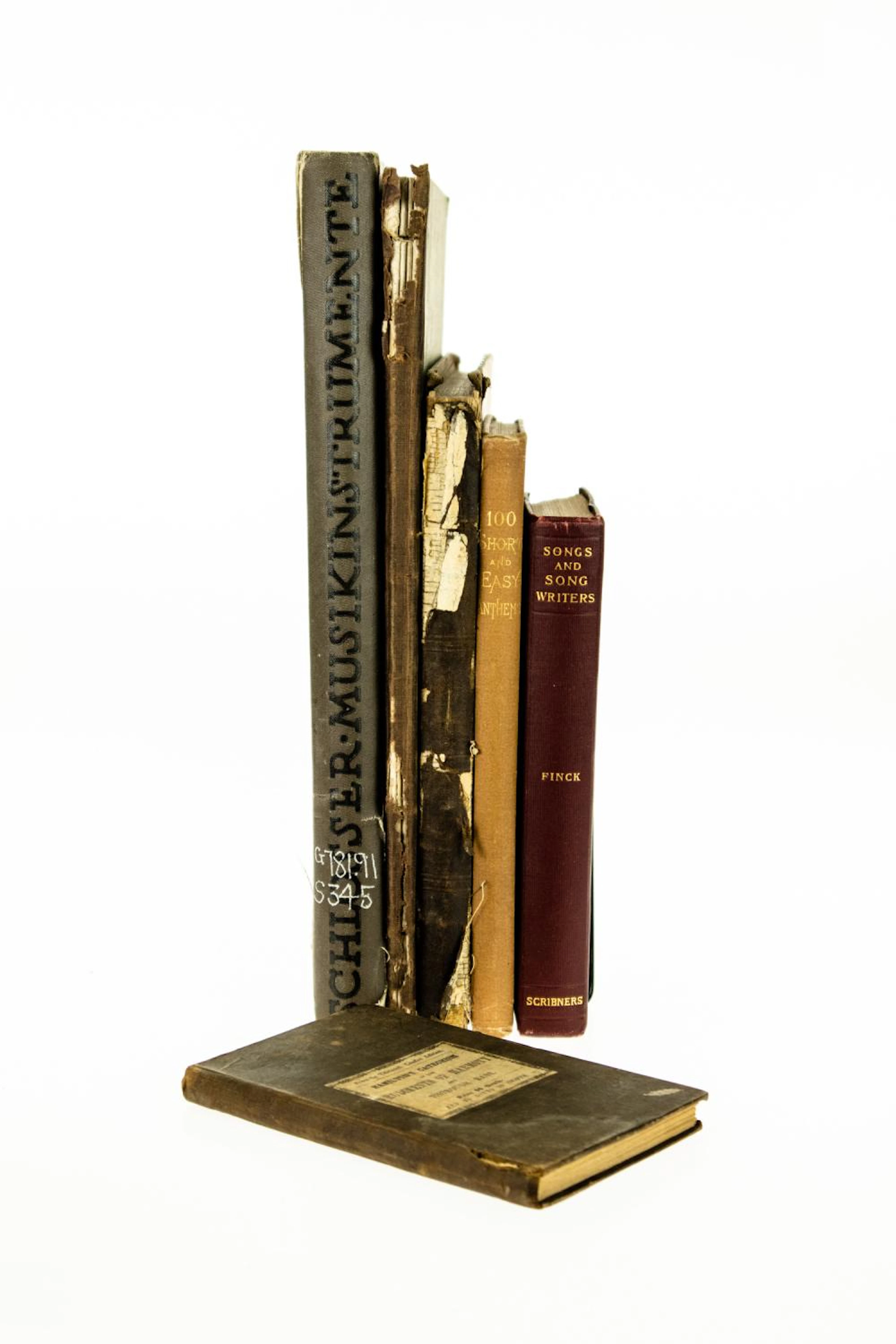 6V Decorative Gilt ANTIQUE MUSICAL HISTORY & REFERENCE...