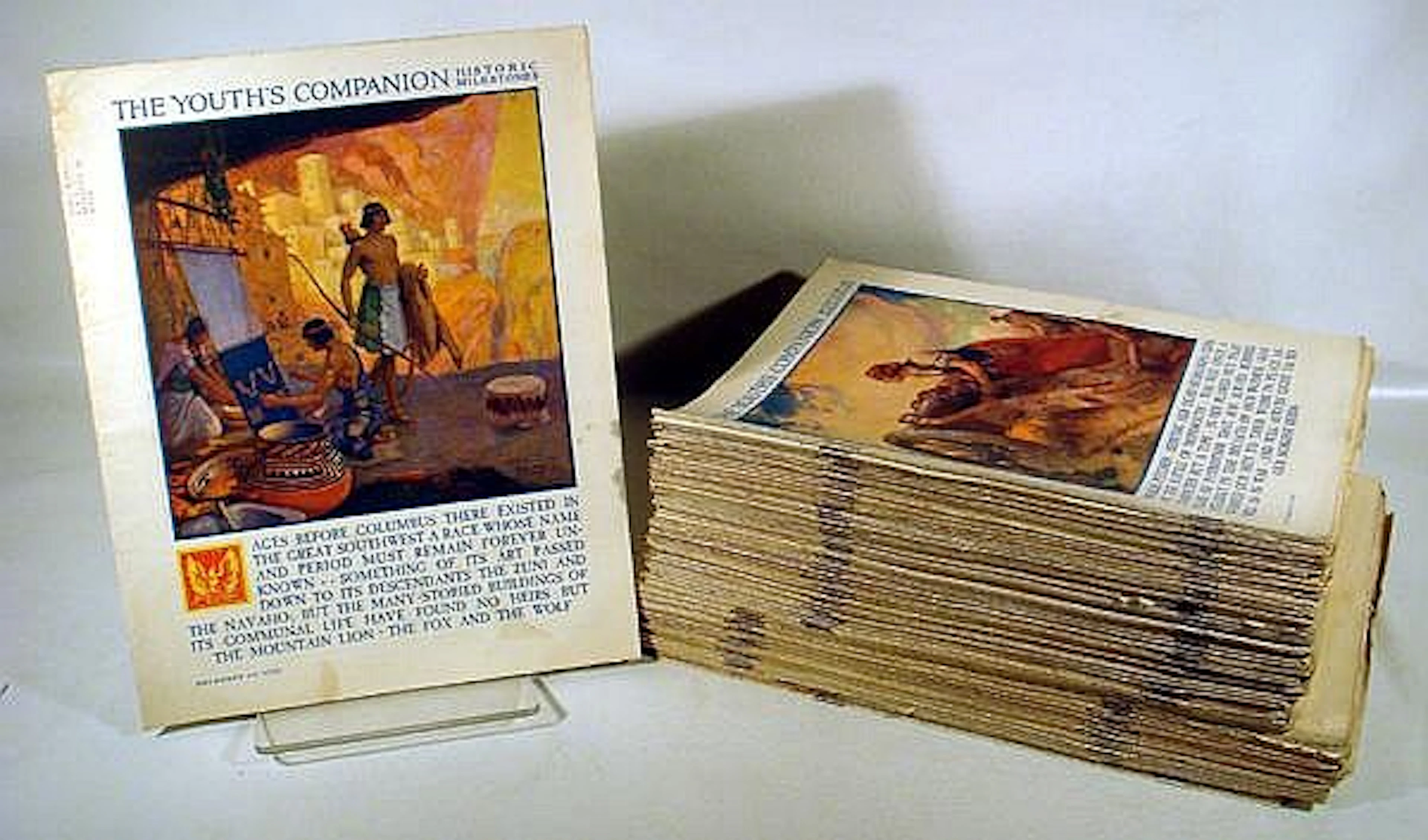 200Pcs Native Americans THE YOUTH'S COMPANION 1920-1923...