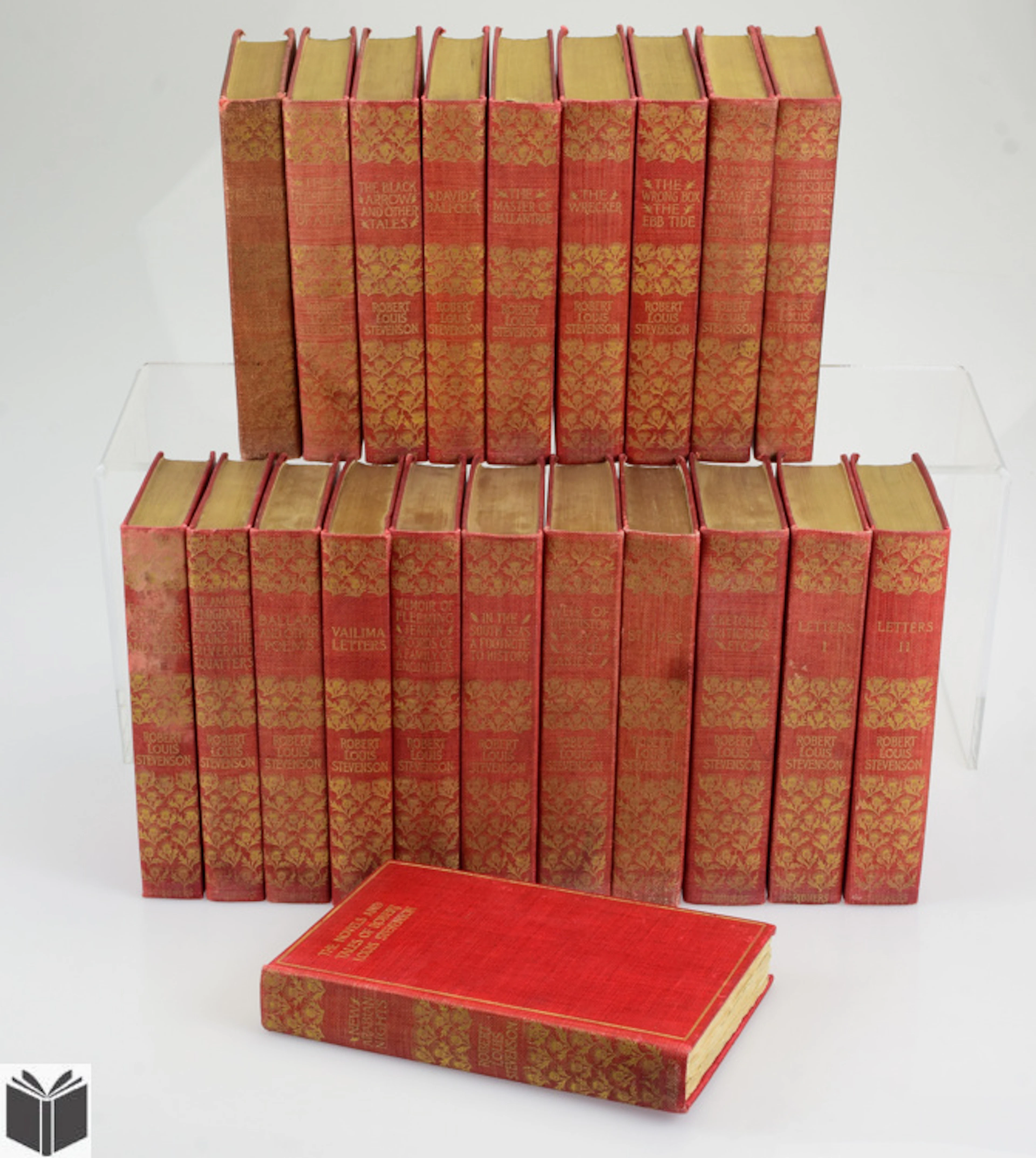 21V Robert Louis Stevenson COLLECTIVE WORKS OF ROBERT...