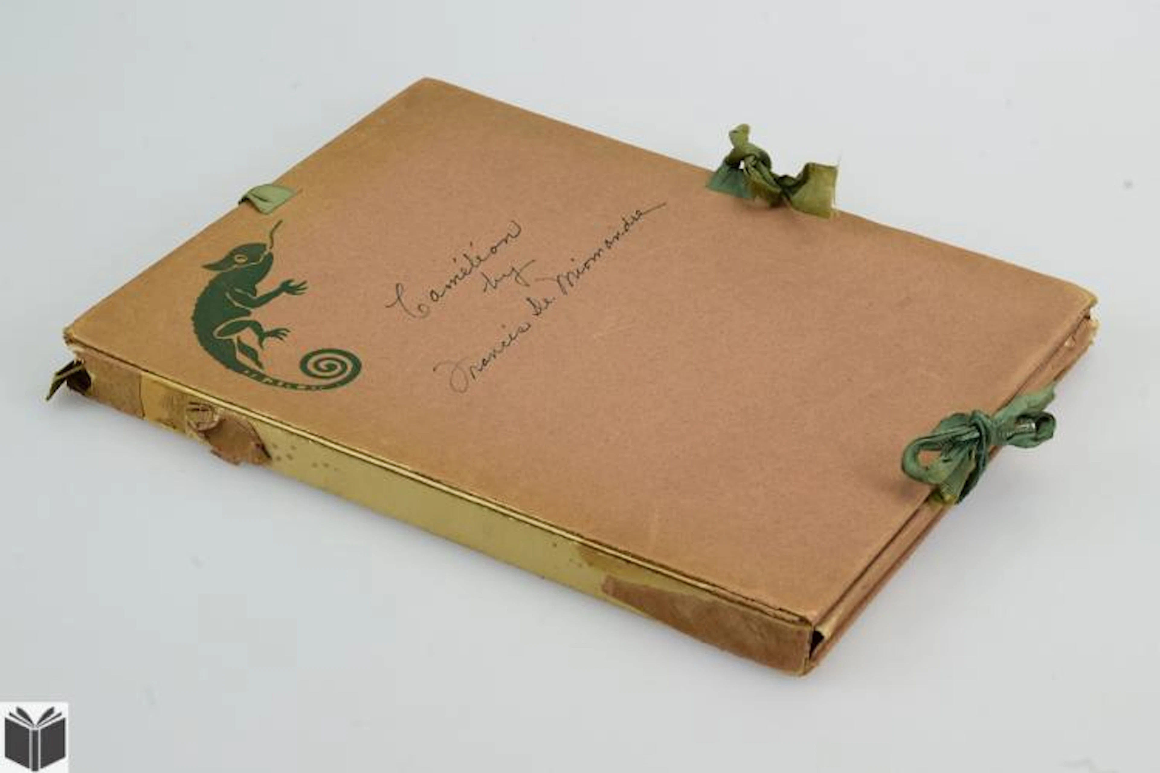 2V Armand Godoy/Francis de Miomandre CAMELEON c1929...