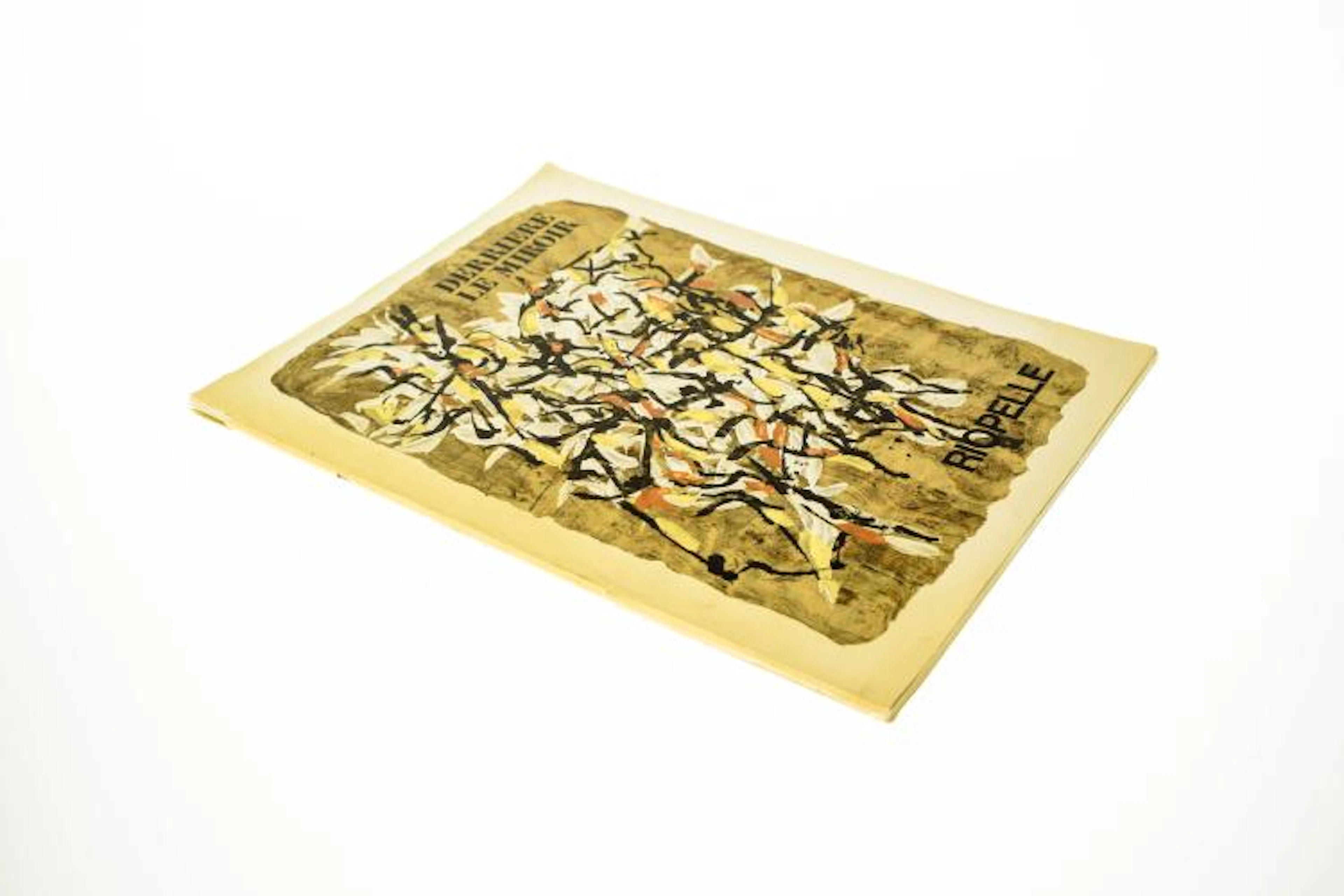 Andre du Bouchet DERRIERE LE MIROIR JEAN-PAUL RIOPELLE...