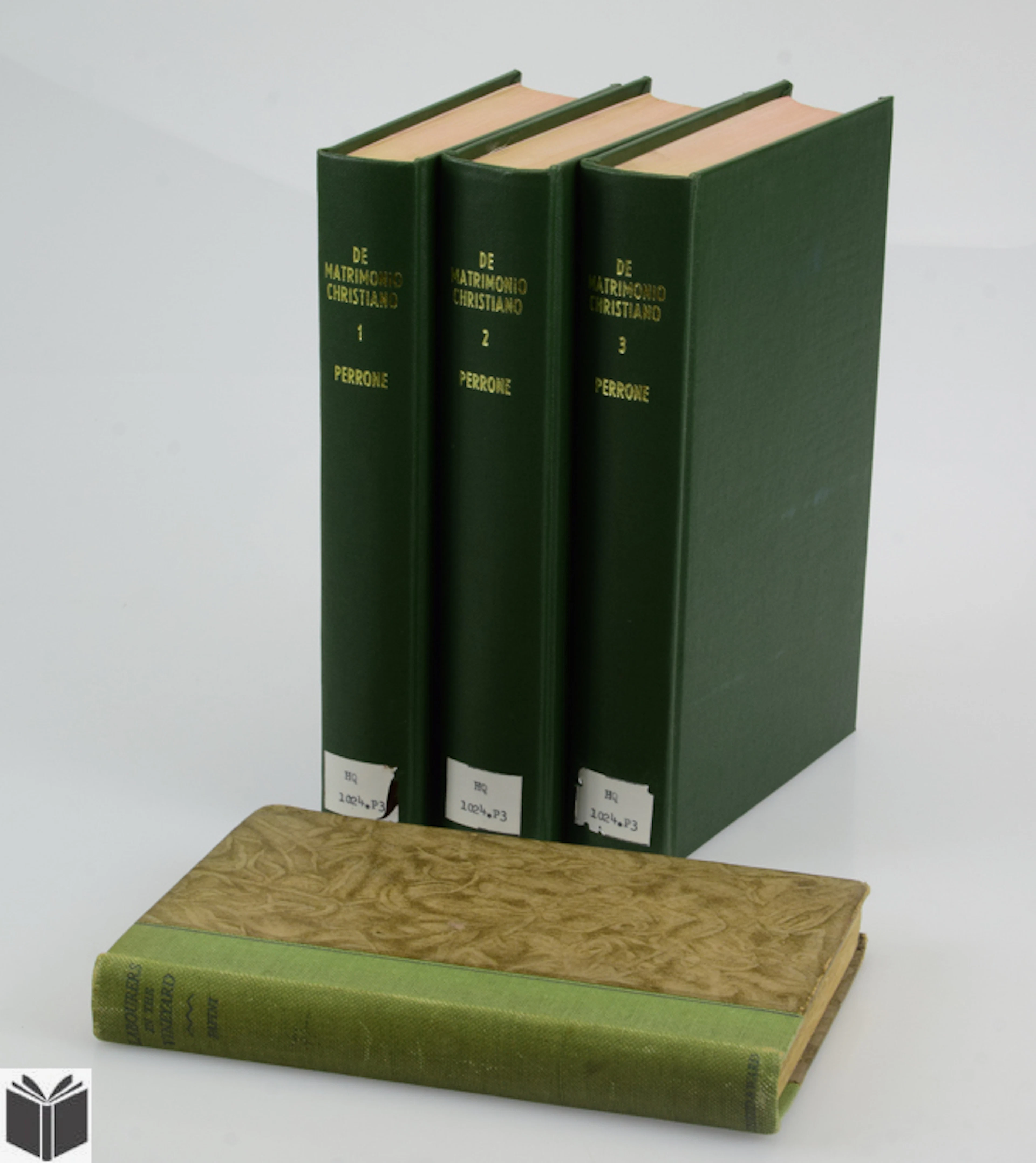 4V Latin Language ANTIQUE THEOLOGY C1858 Matromoni...