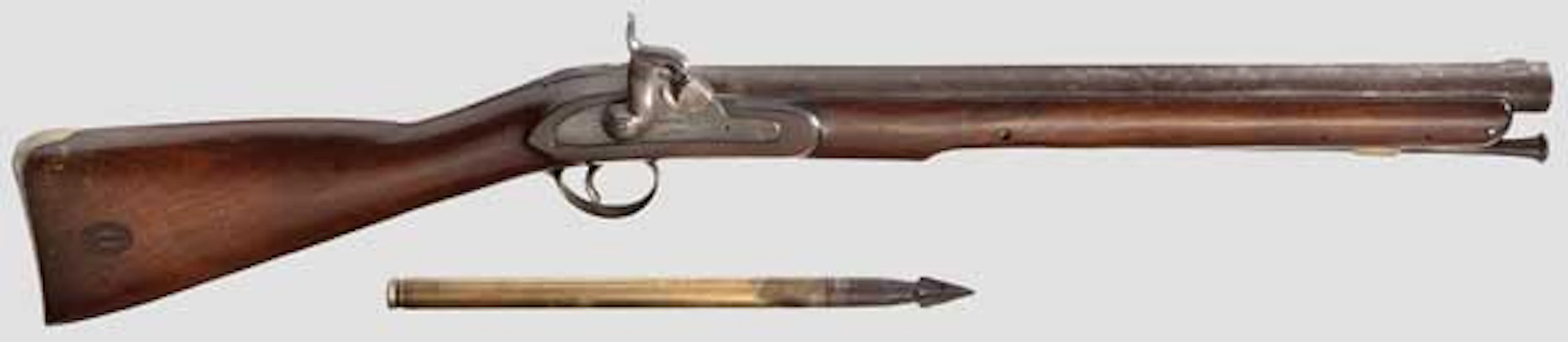 A rare English percussion harpoon gun for whaling