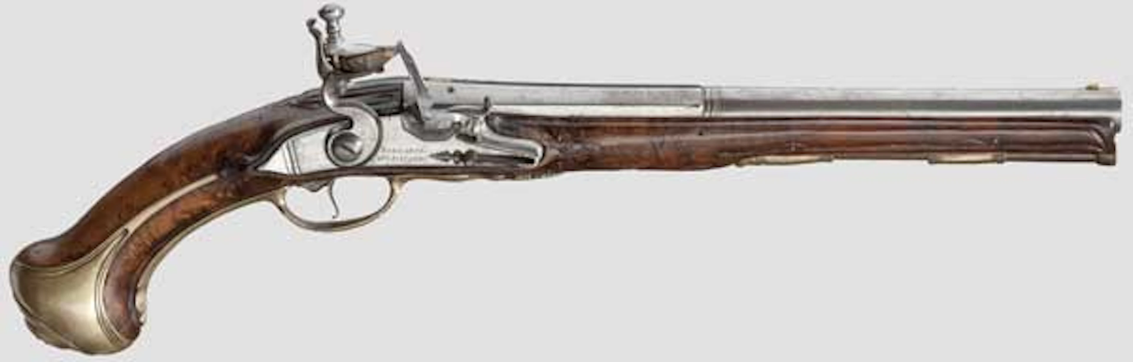 A German flintlock pistol